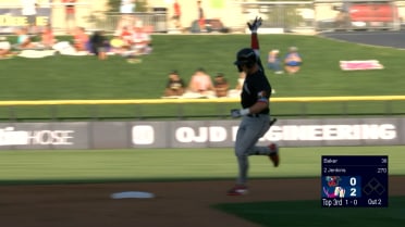 Walker Jenkins' three hit day