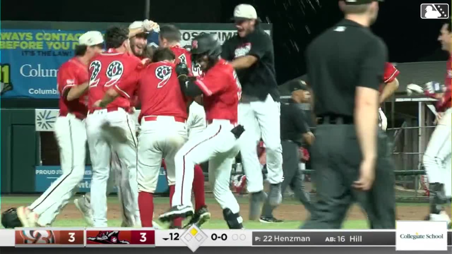 Turner Hill Delivers A Walk Off Rbi Double Flying Squirrels