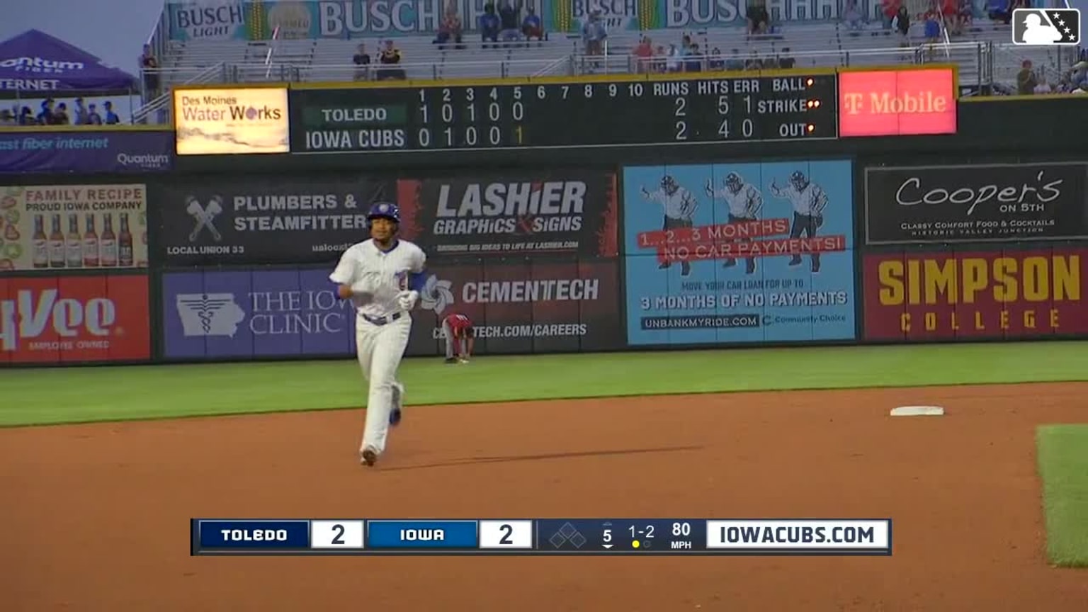 Bj Murray Jr Drills A Go Ahead Solo Home Run Milb