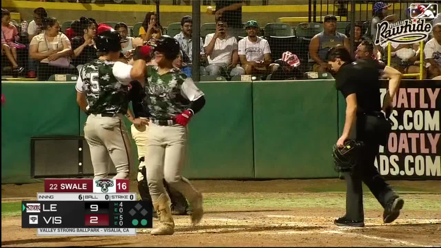 Ethan Salas Three Run Homer Storm