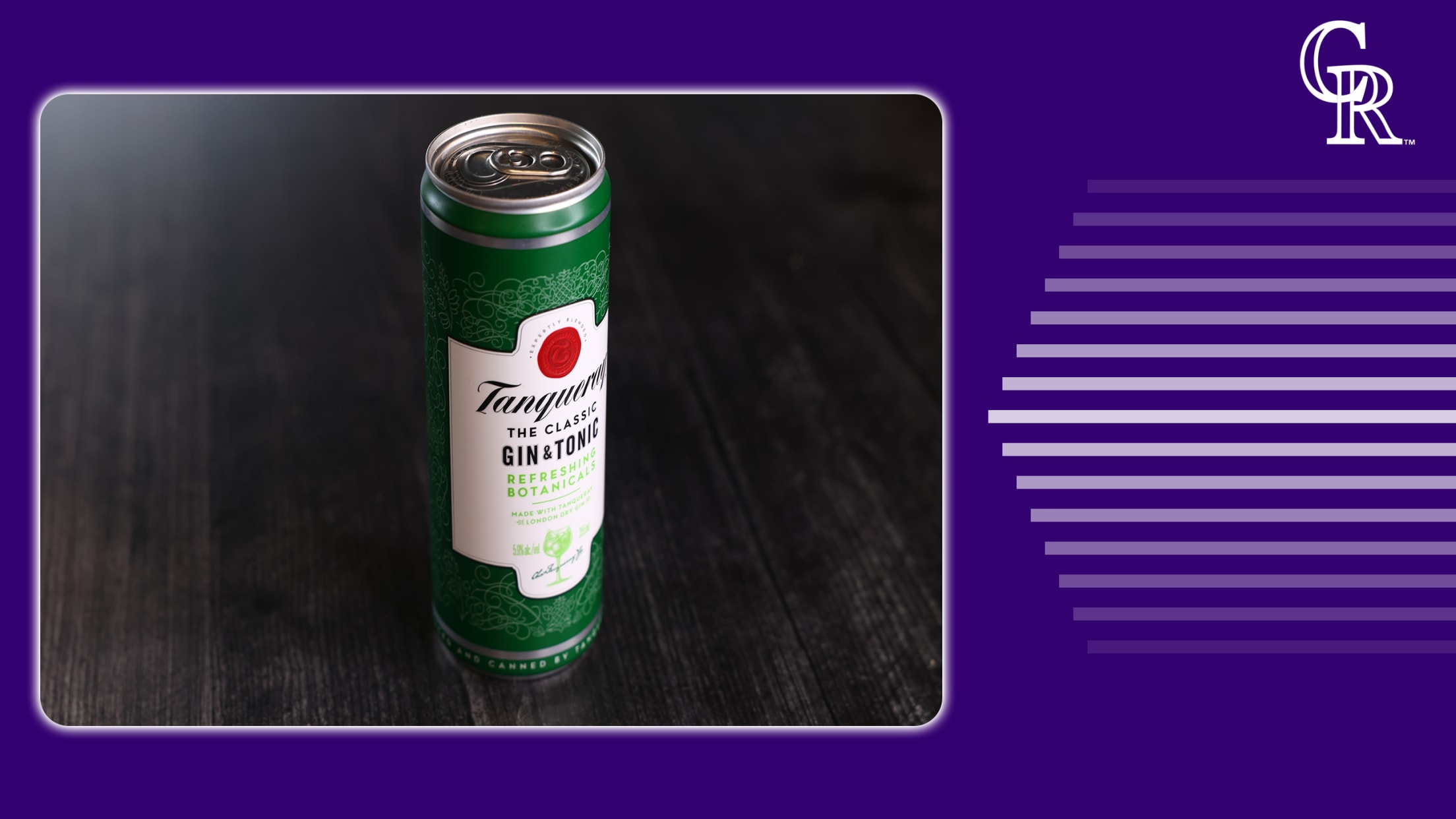 Tanqueray Gin & Tonic in a can