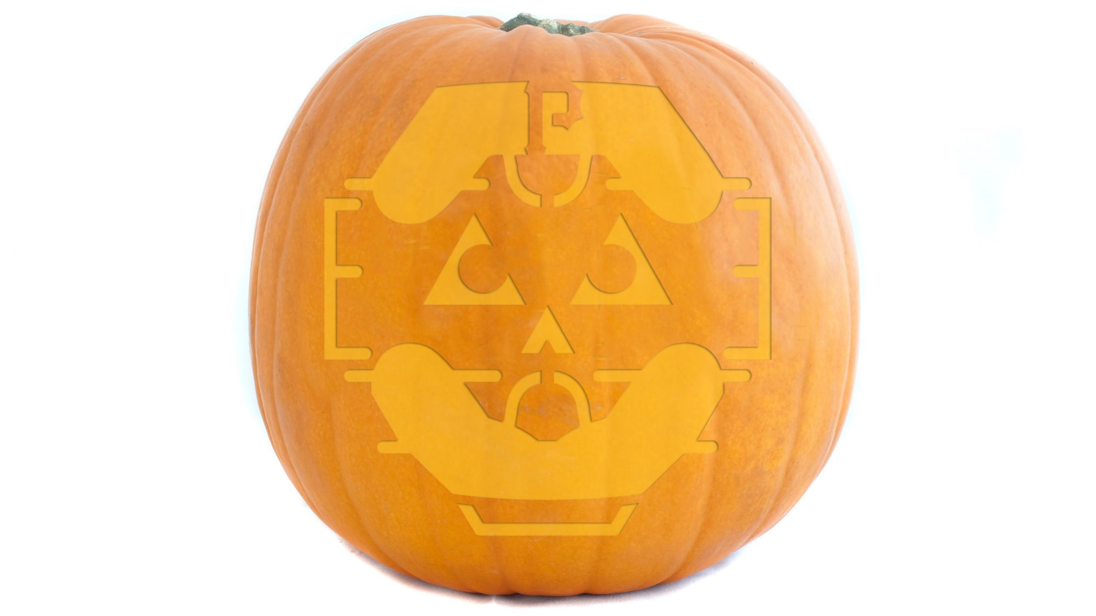 Pirates pumpkin stencil