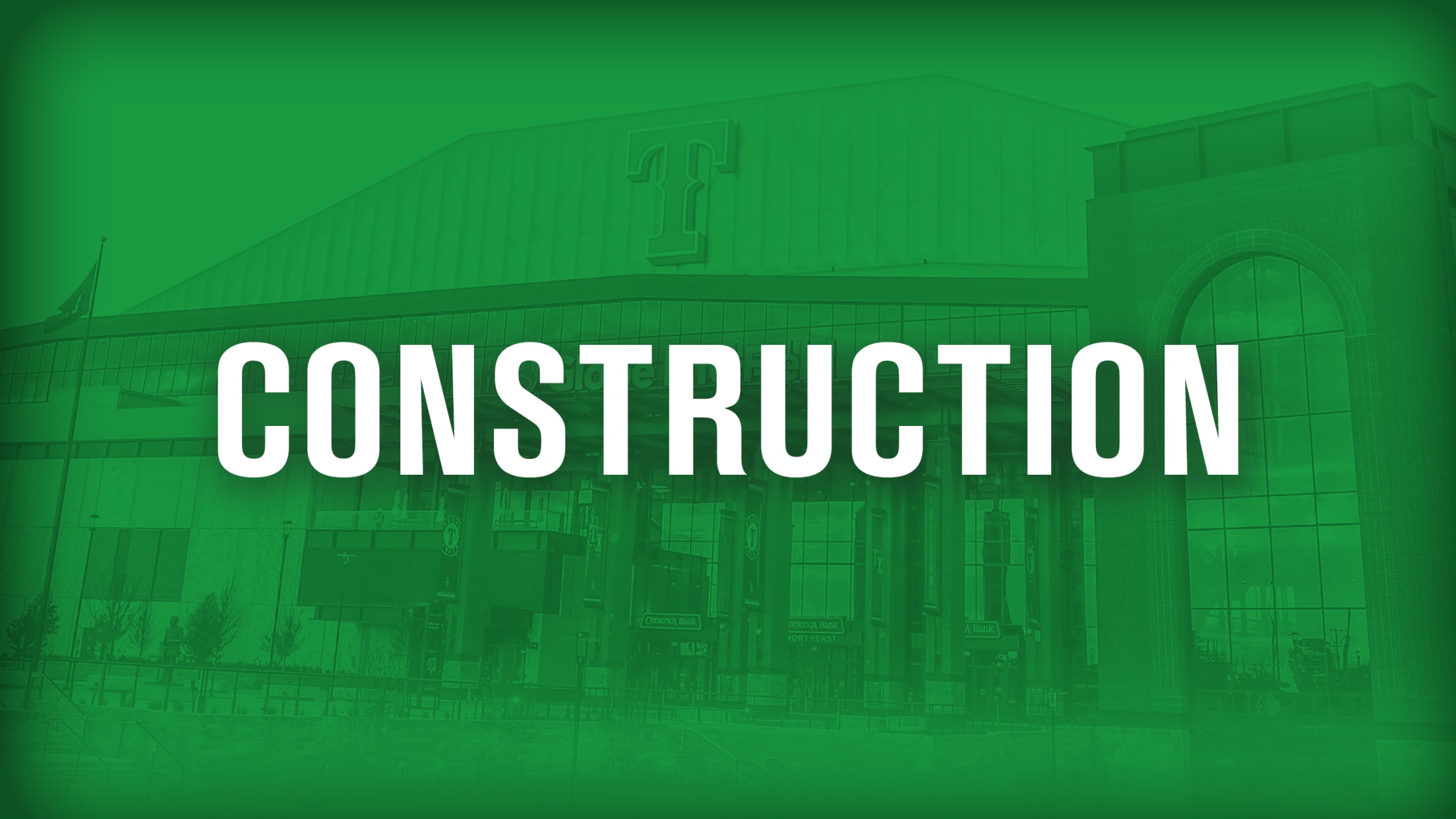 Globe Life Field Construction