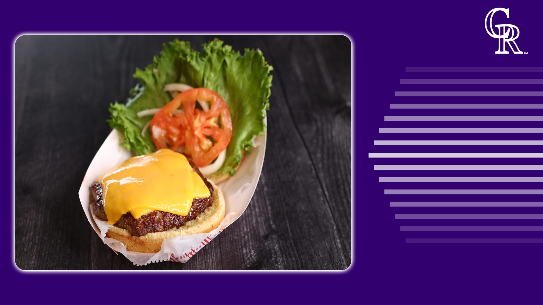 Cheeseburger with fresh toppings