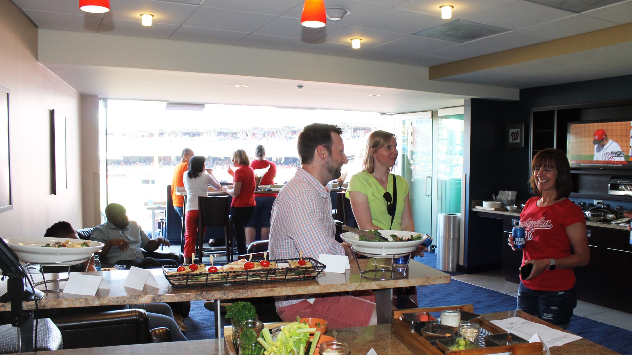 View inside Washington Suites