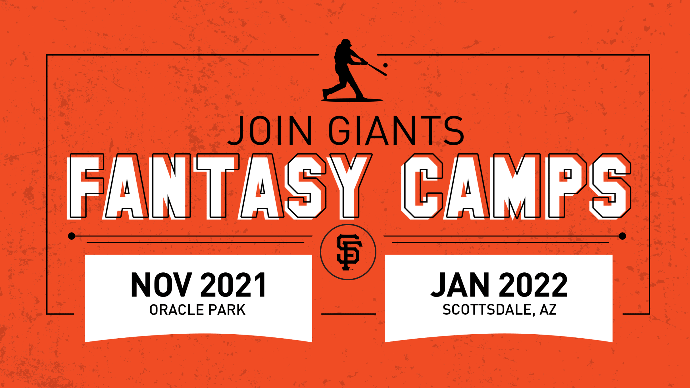 Choose from two great camps - November and January!