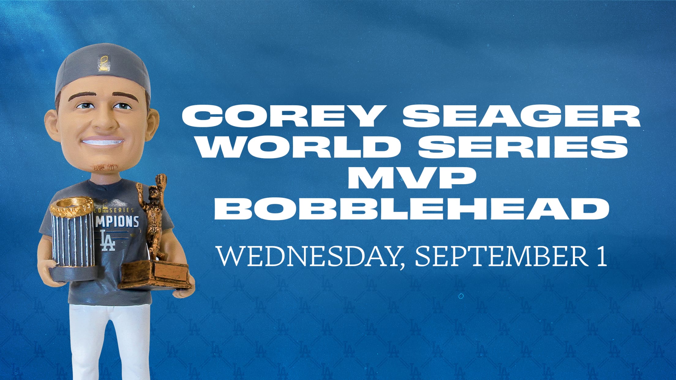 Corey Seager Bobblehead - September 1