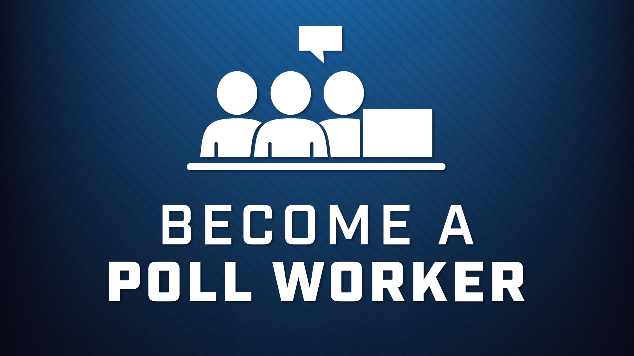 Become A Poll Worker
