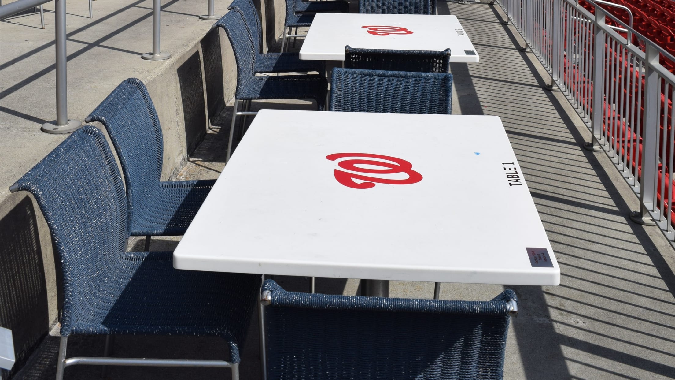 Budweiser Brew House Tables