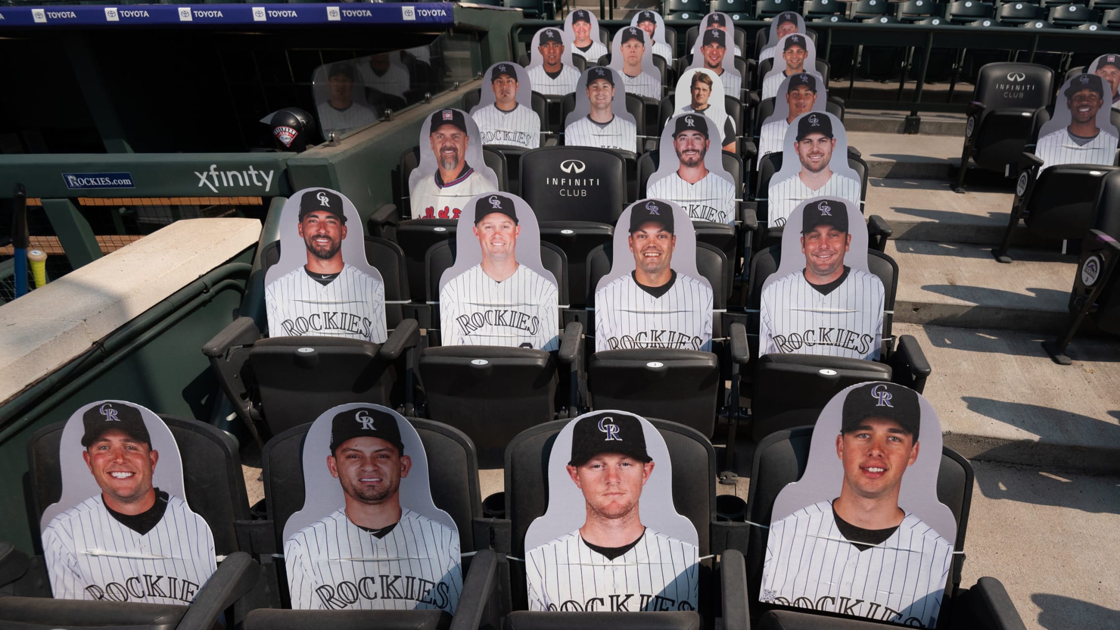 Infiniti Club - Player Cutouts Photo - Section A