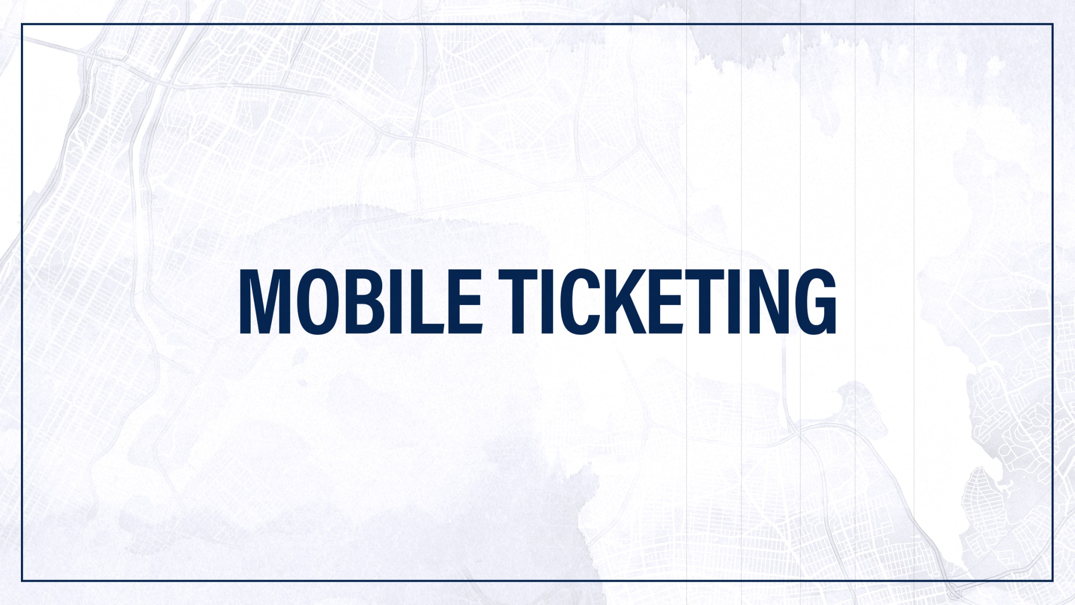 Mobile Ticketing