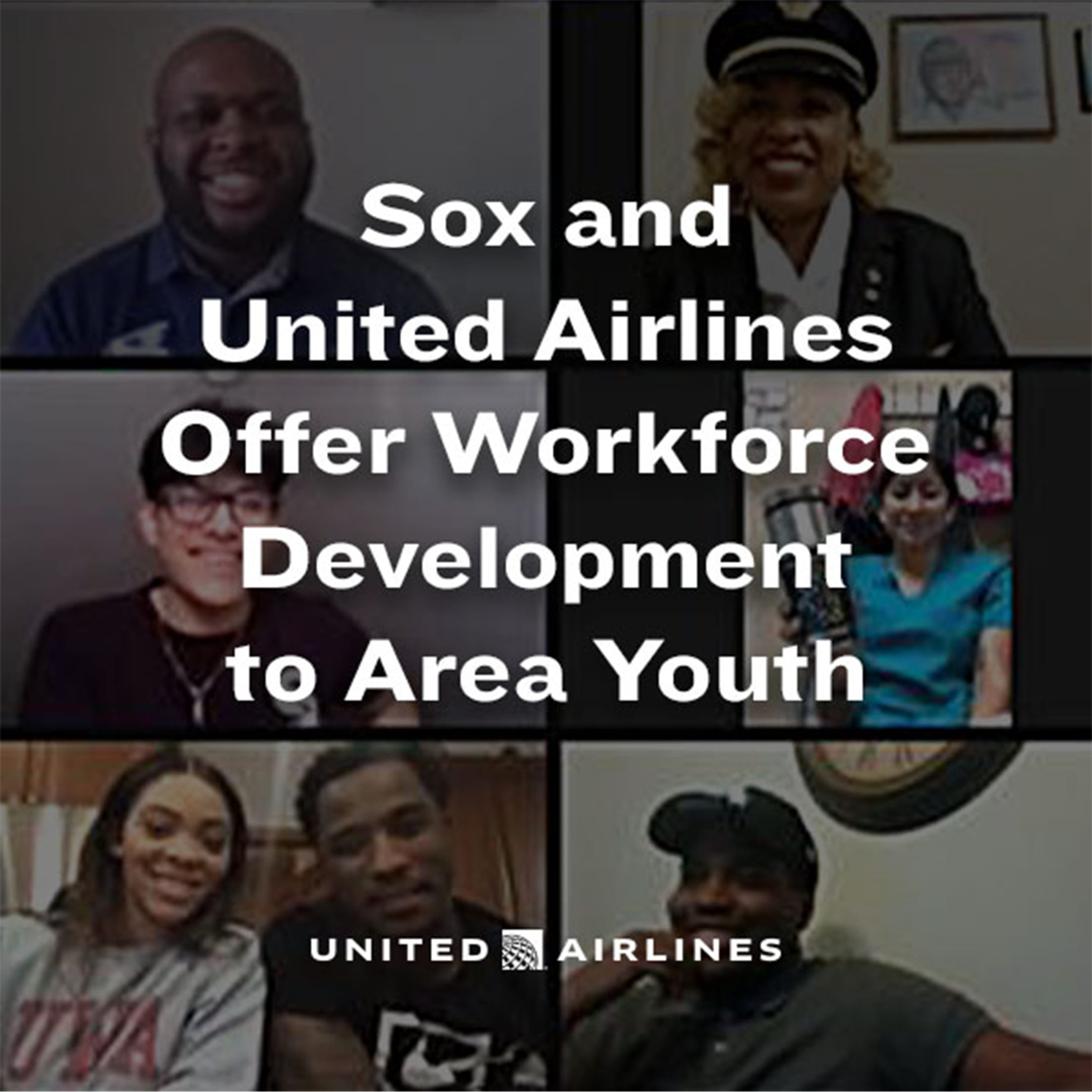 Sox and United Airlines Offer Workforce Development to Area Youth