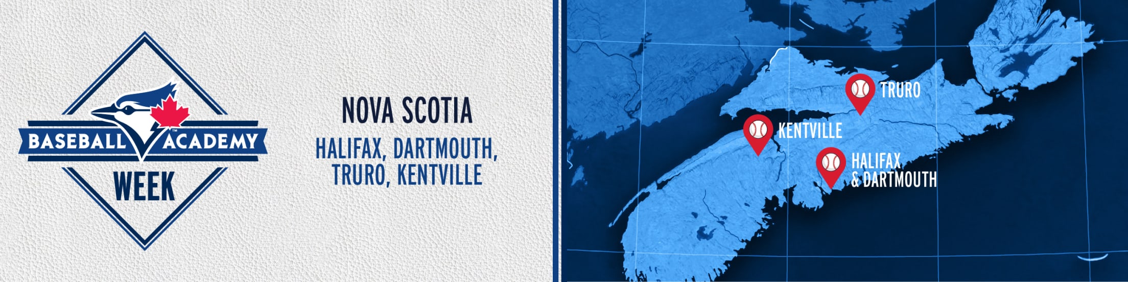 Baseball Academy Week | Nova Scotia: Halifax, Dartmouth, Truro, Kentville