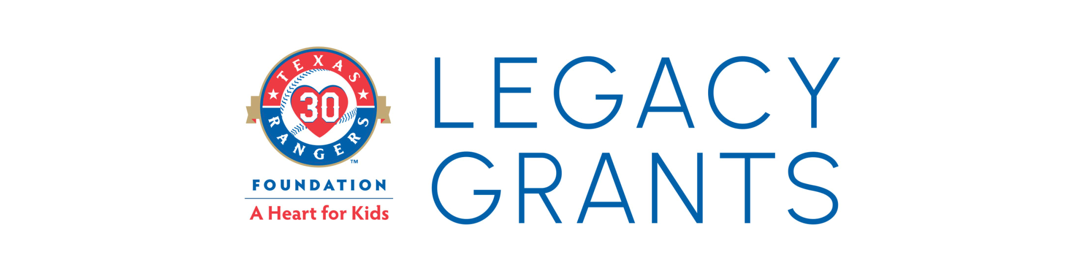 Texas Rangers Foundation - A Heart for Kids Legacy Grants