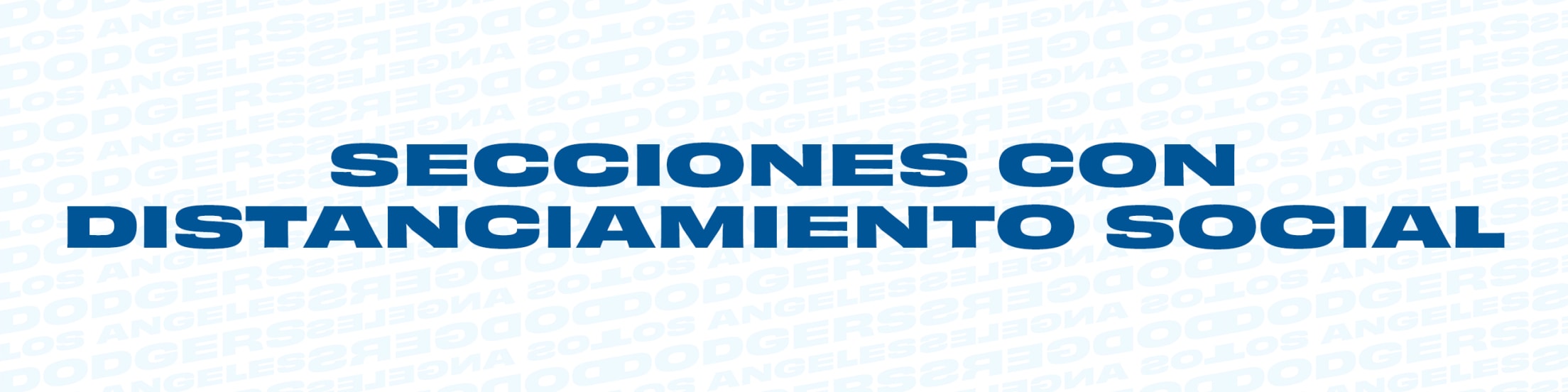 SECCIONES CON DISTANCIAMIENTO SOCIAL