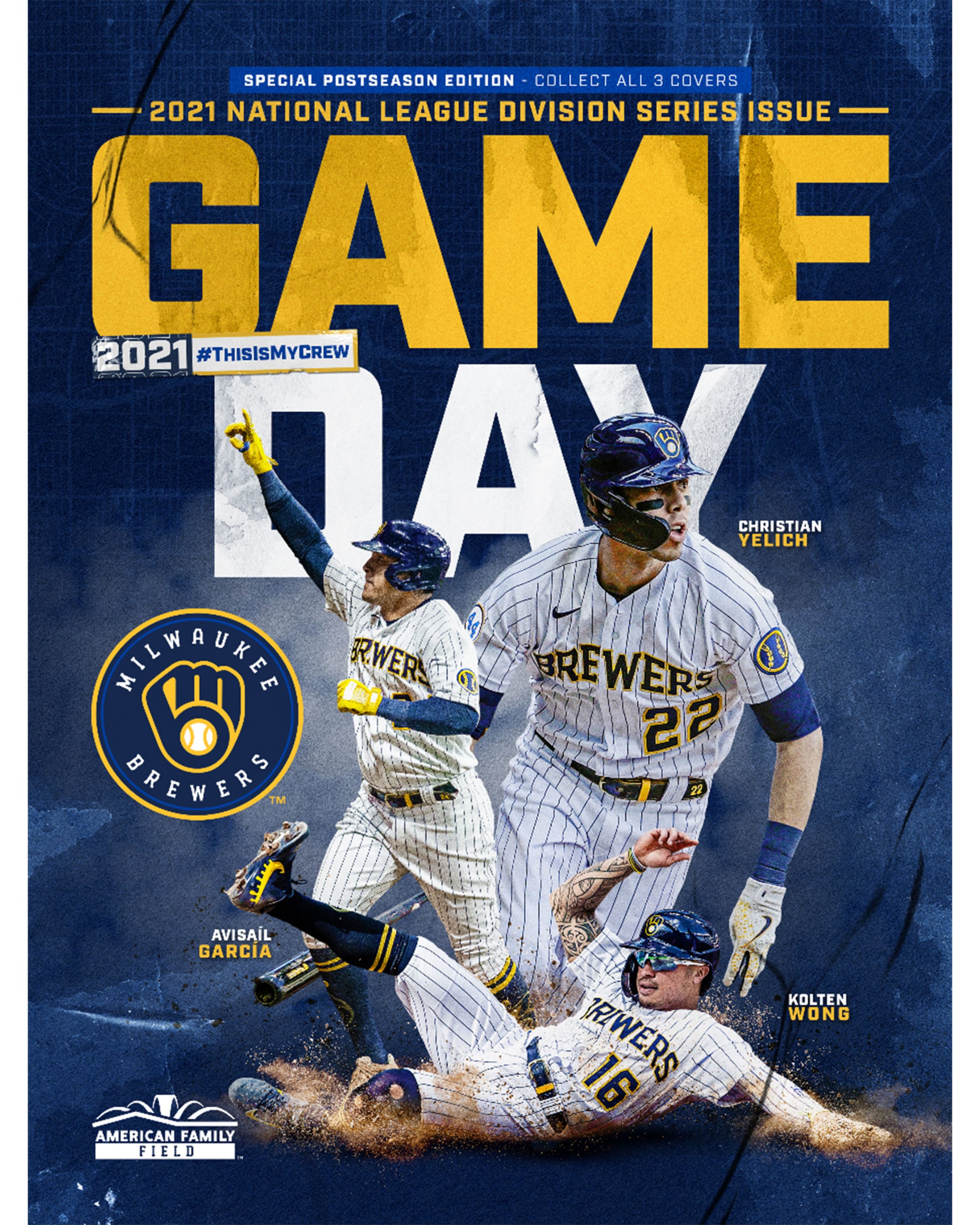 Game Day 2021 National League Division Series Issue - Cover Design 3