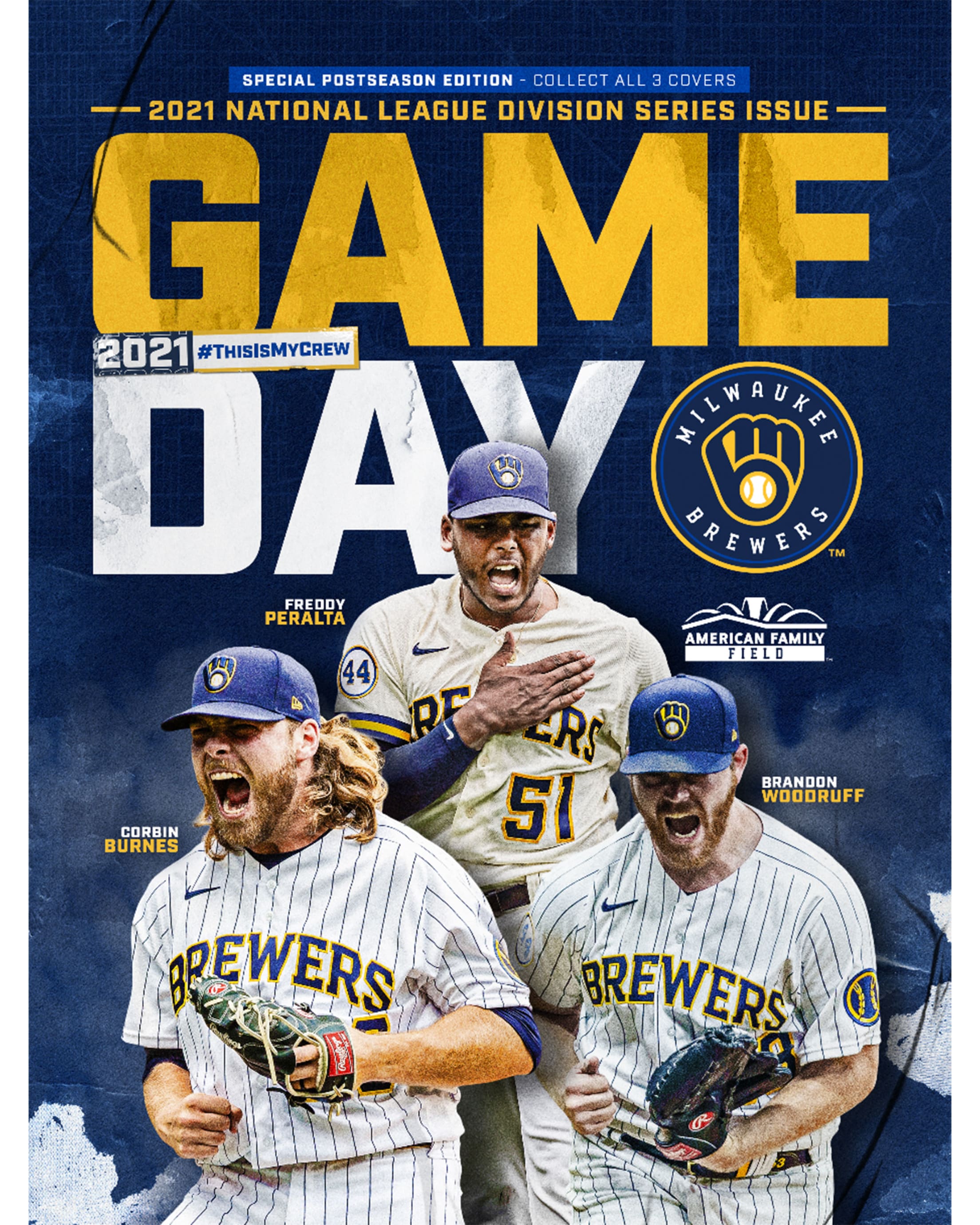 Game Day 2021 National League Division Series Issue - Cover Design 1