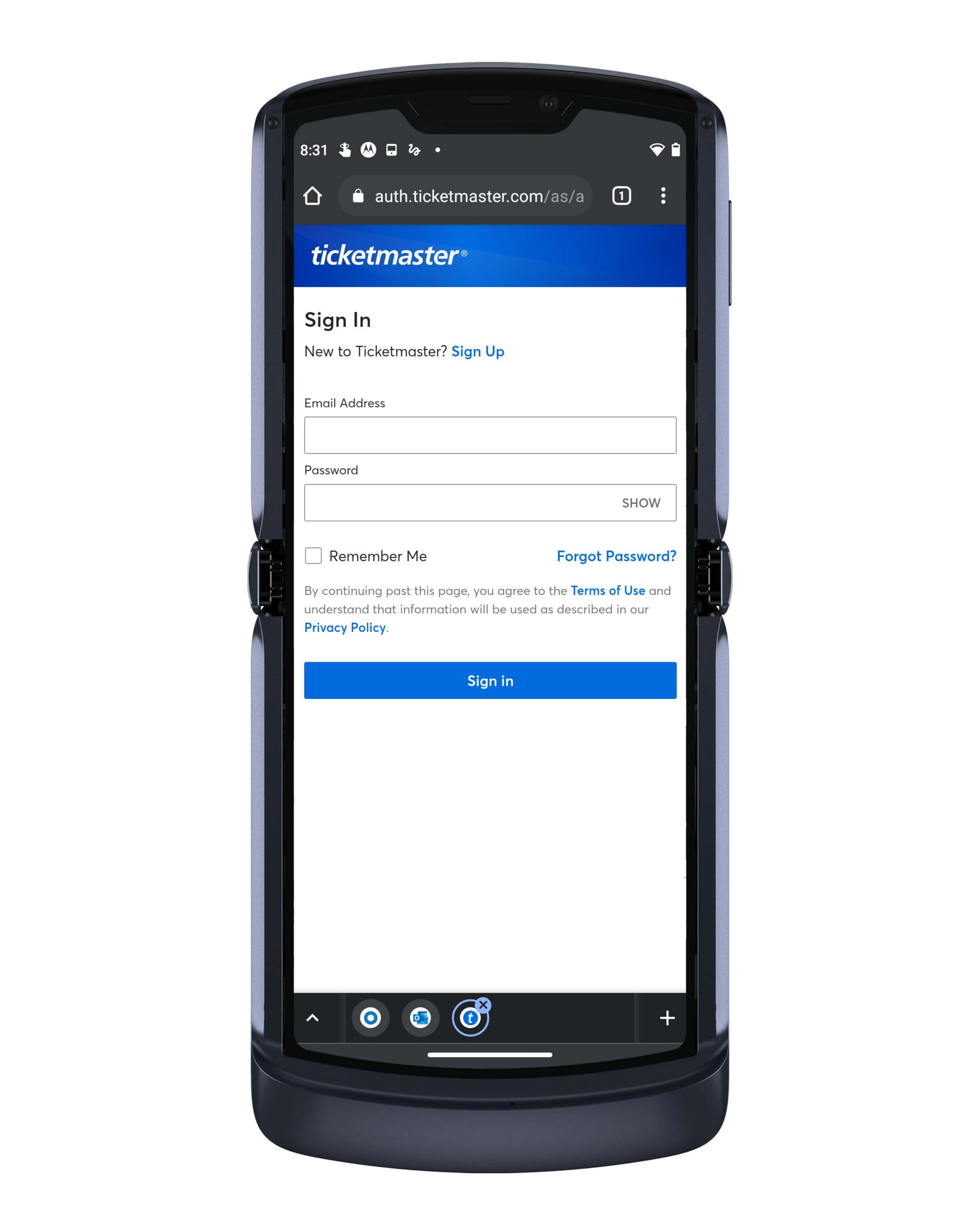 Access and View Tickets on ticketmaster.com - Step 2