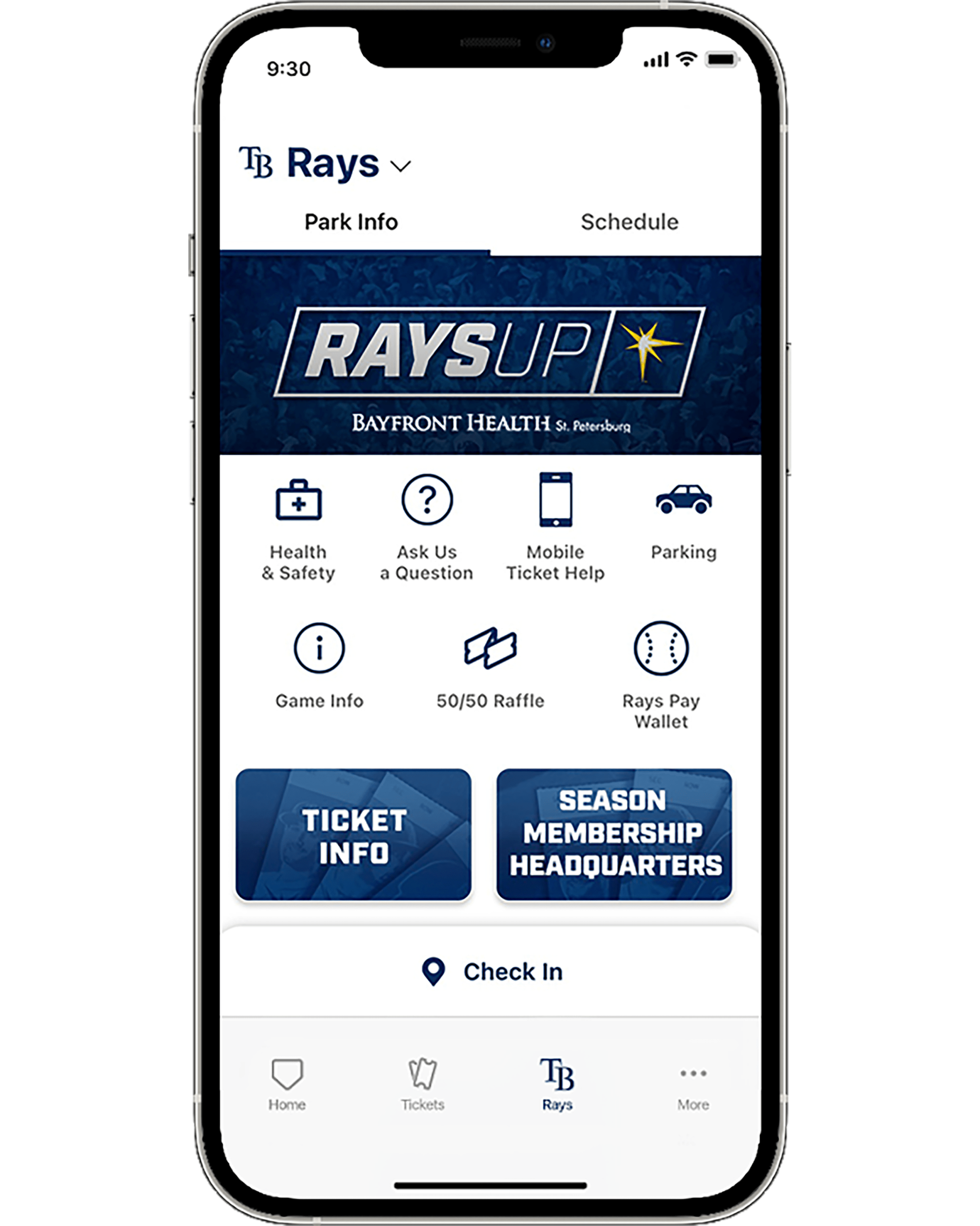 Rays Mobile Tickets
