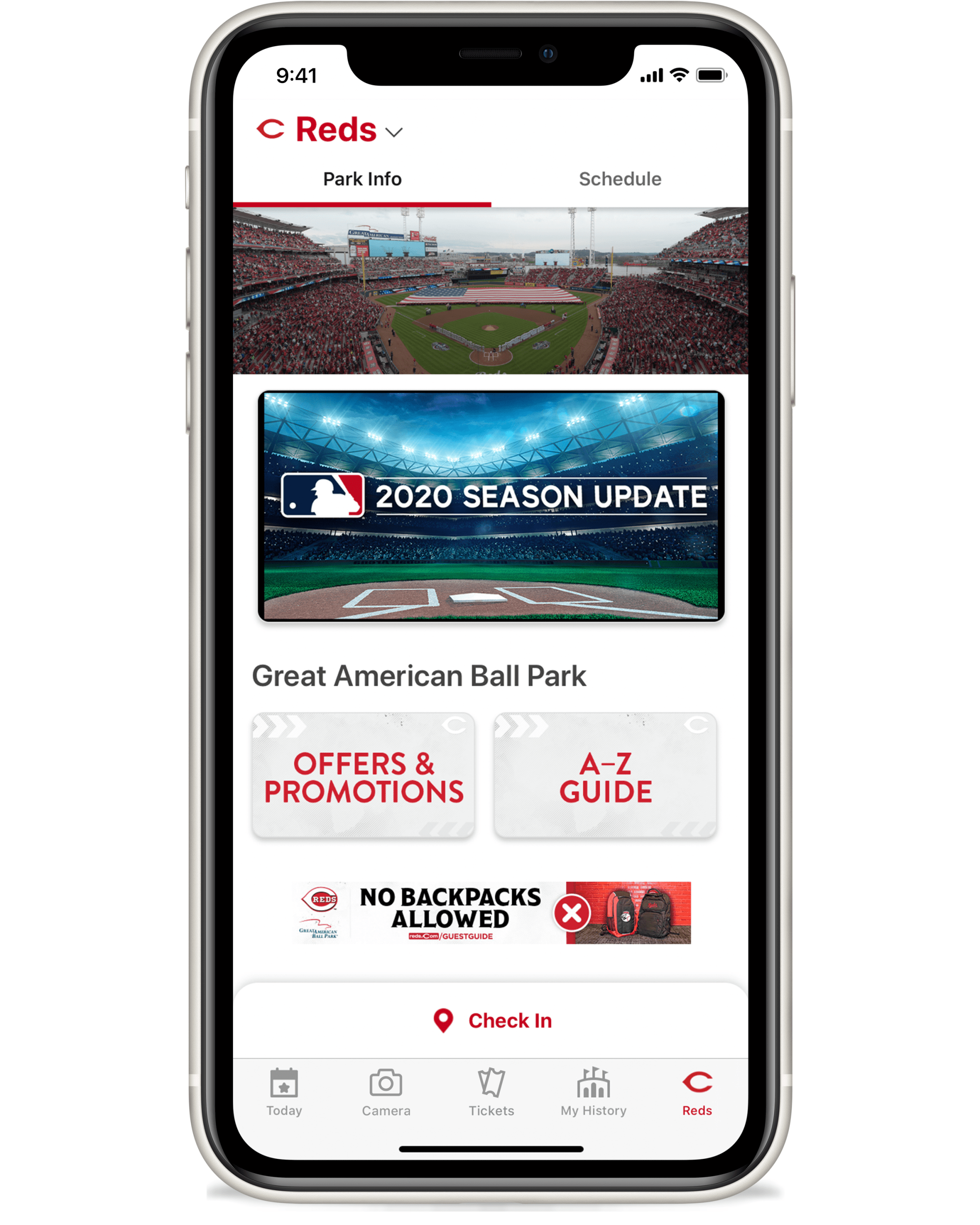 MLB Ballpark for iPhone