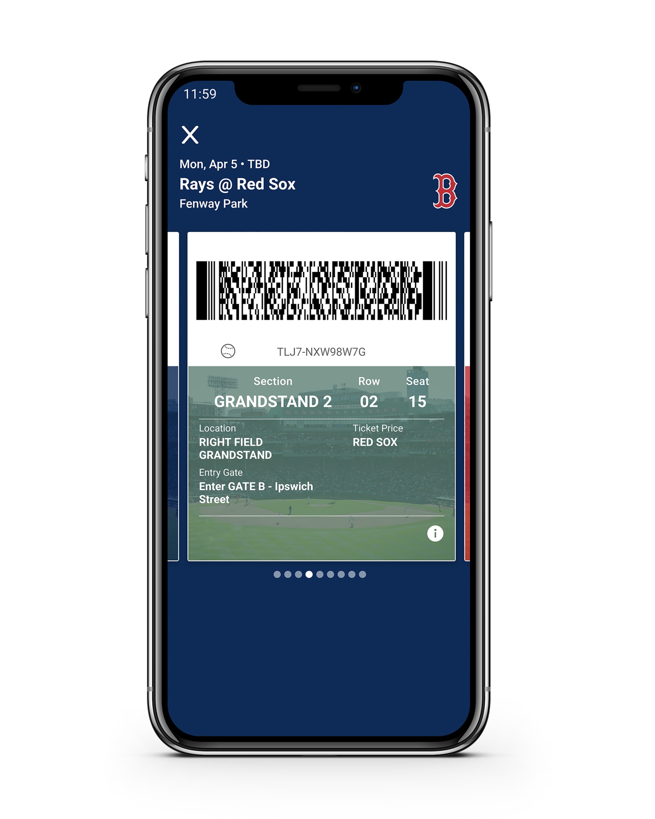 Ballpark App: Ticket Scanning screenshot