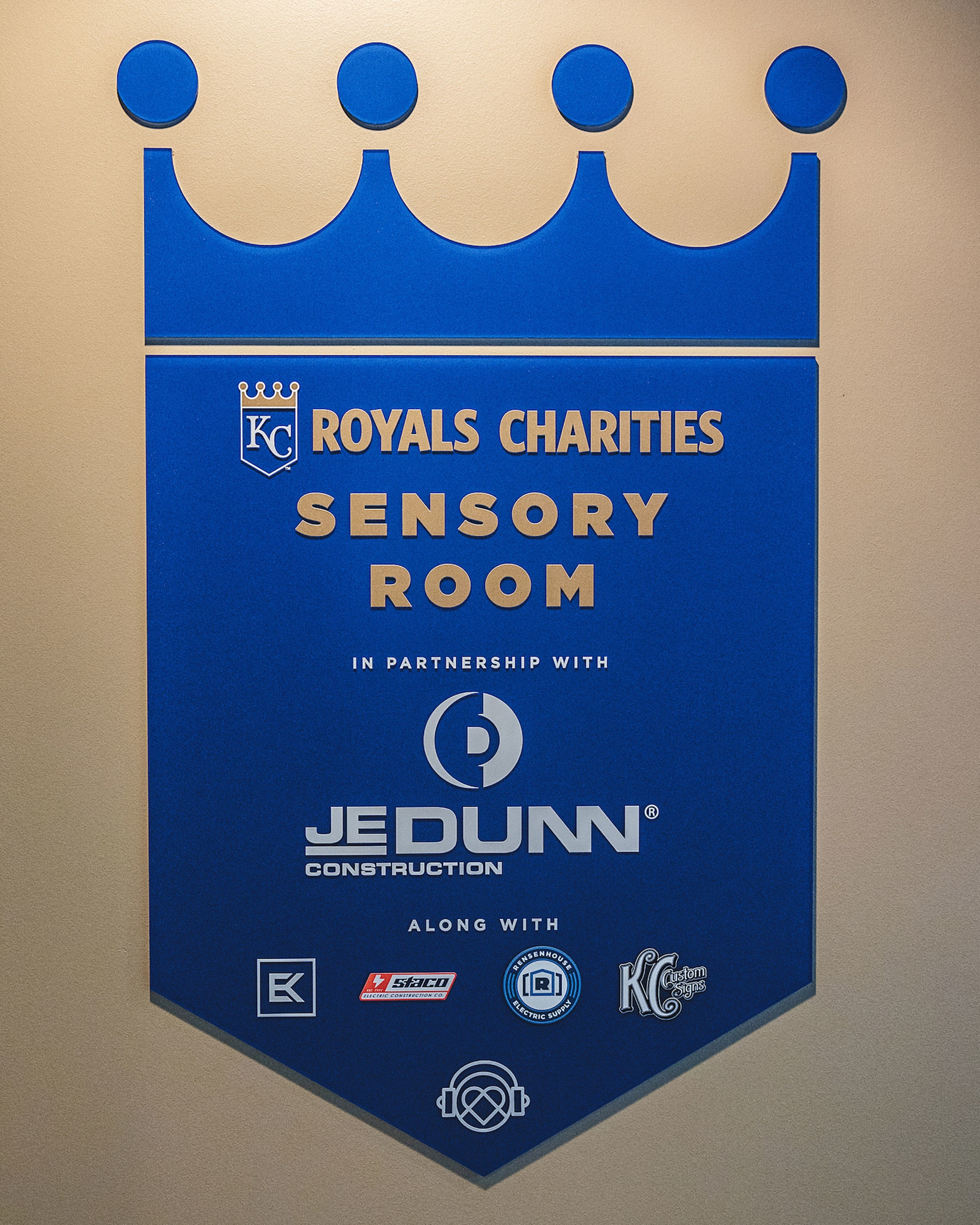 Royals Charities Sensory Room presented by JE Dunn