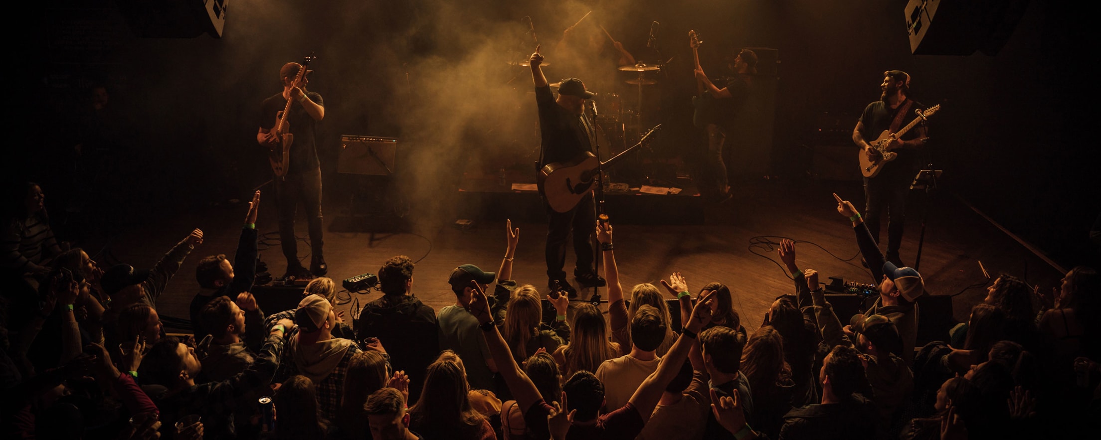 Dalton & The Sheriffs performing on stage