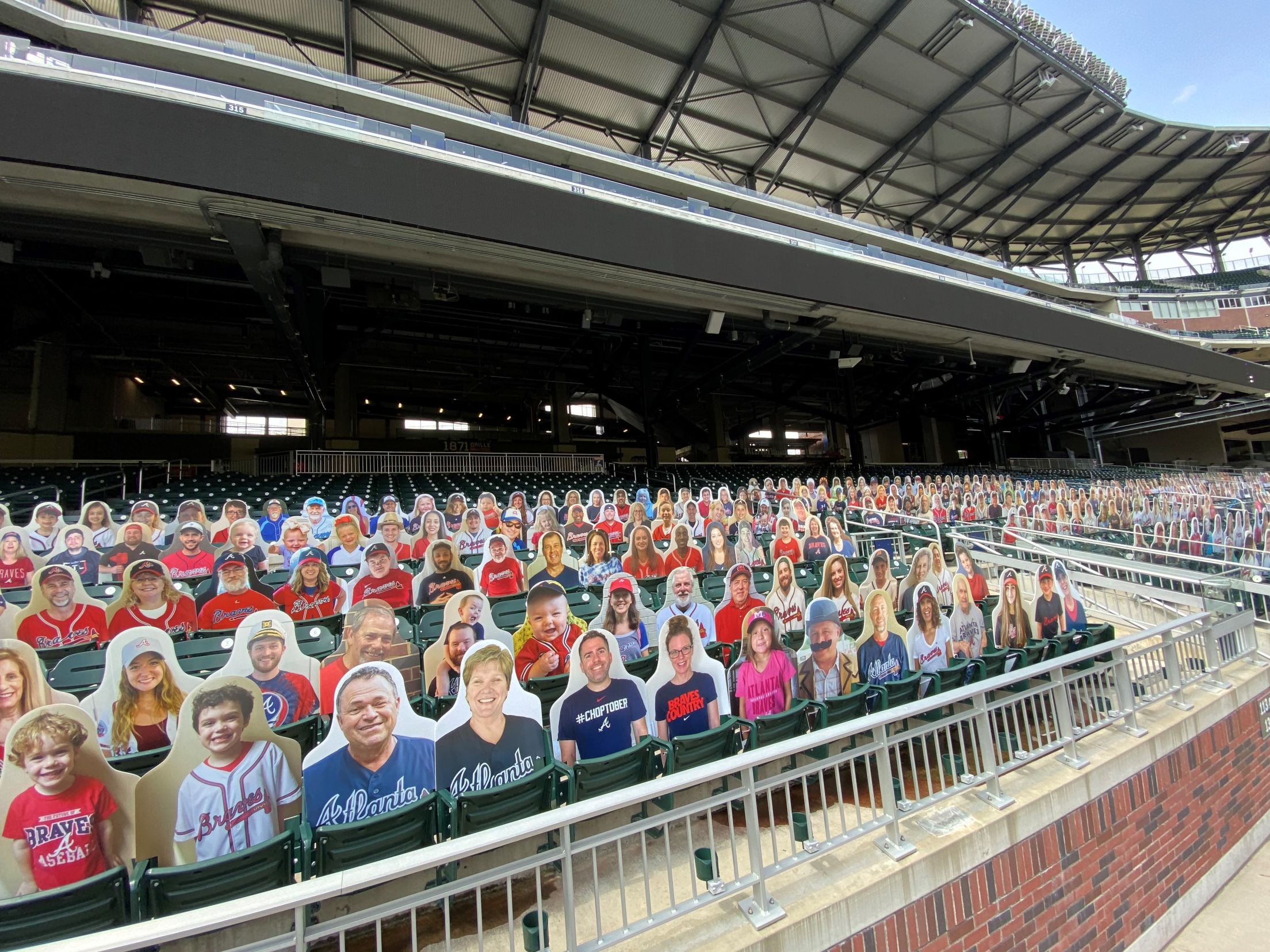 Braves Country Cutouts