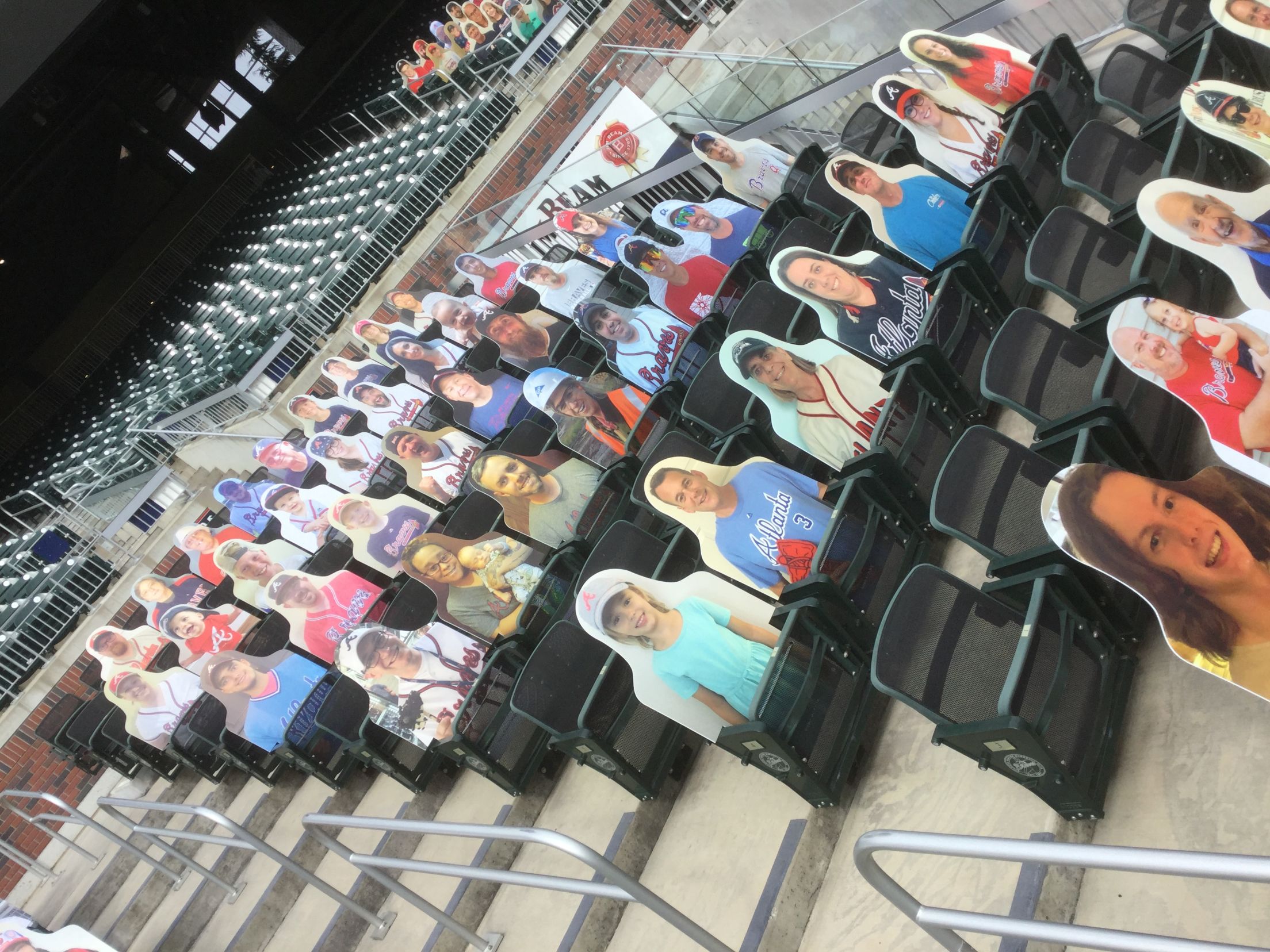 Braves Country Cutouts