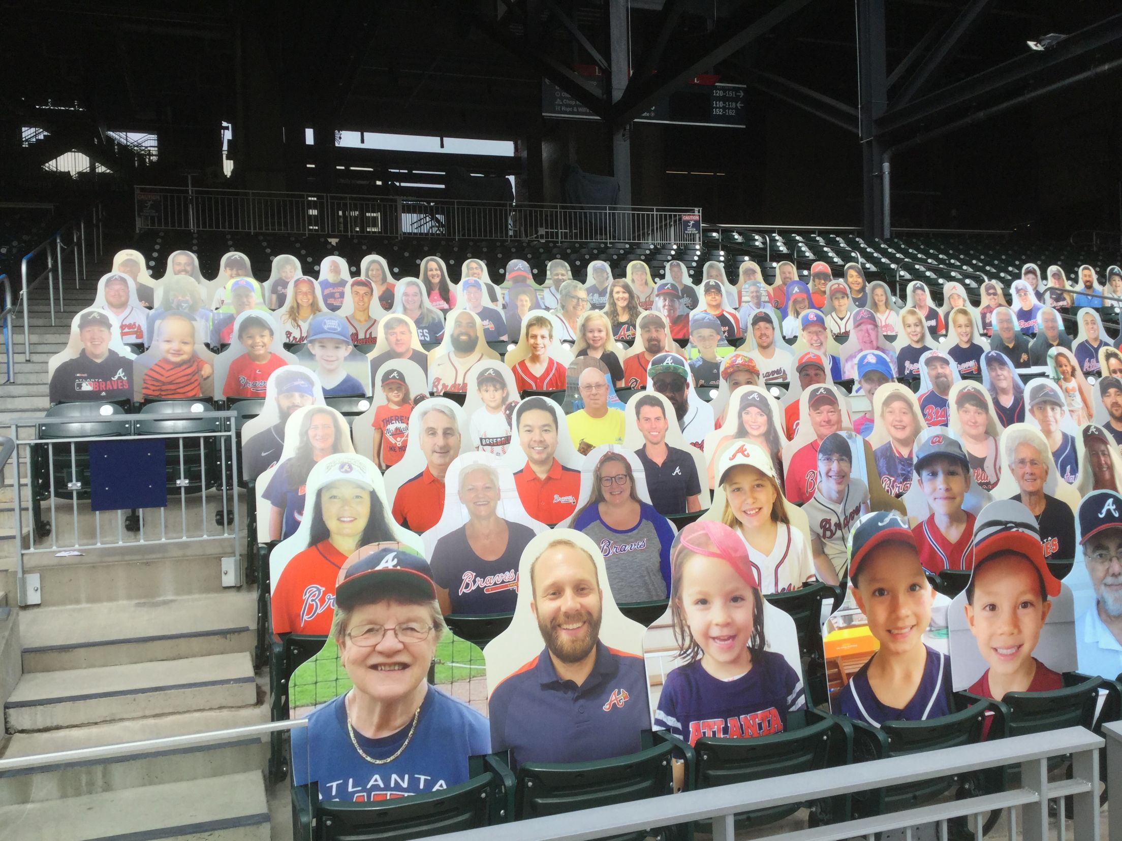 Braves Country Cutouts