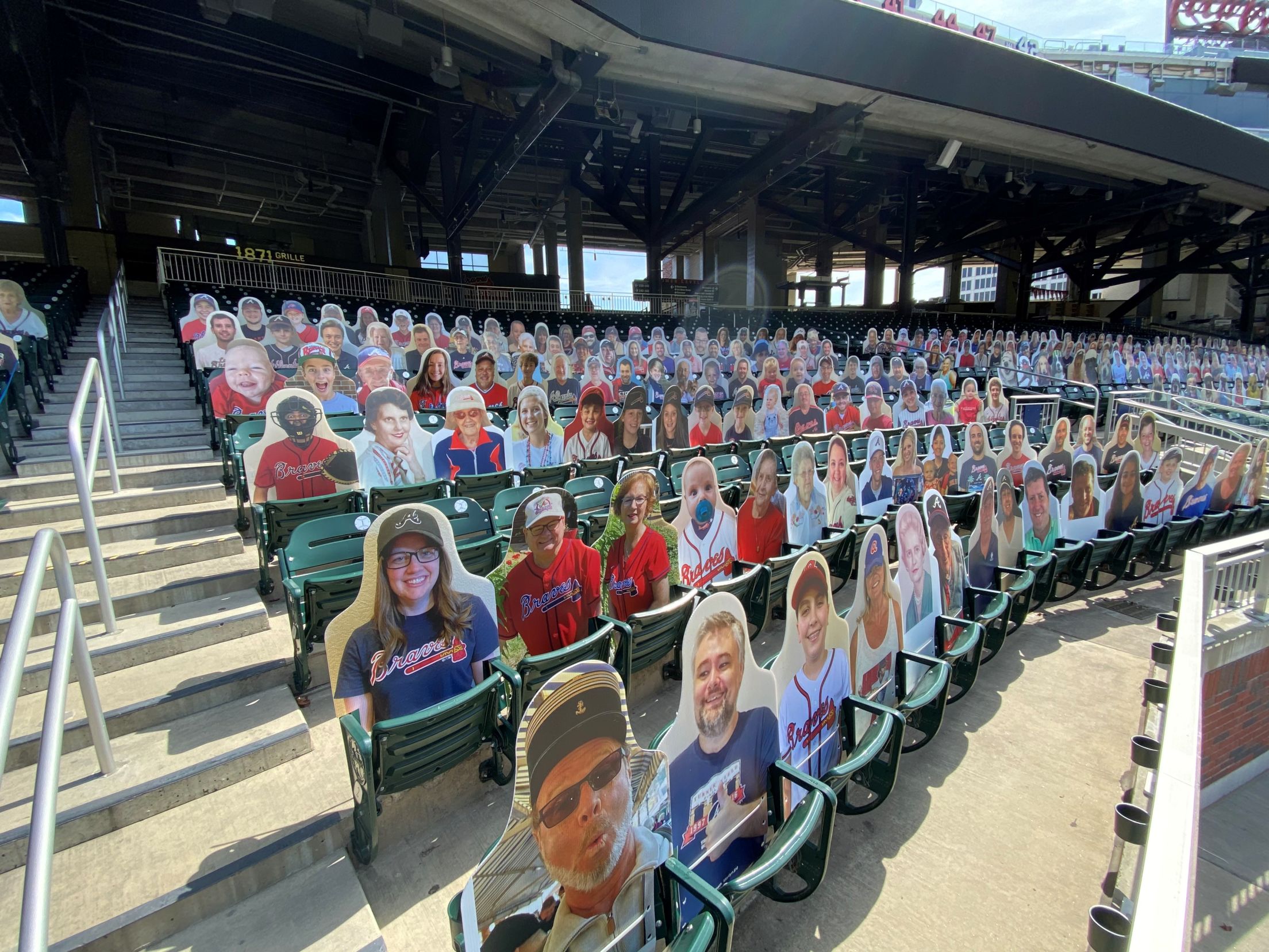 Braves Country Cutouts