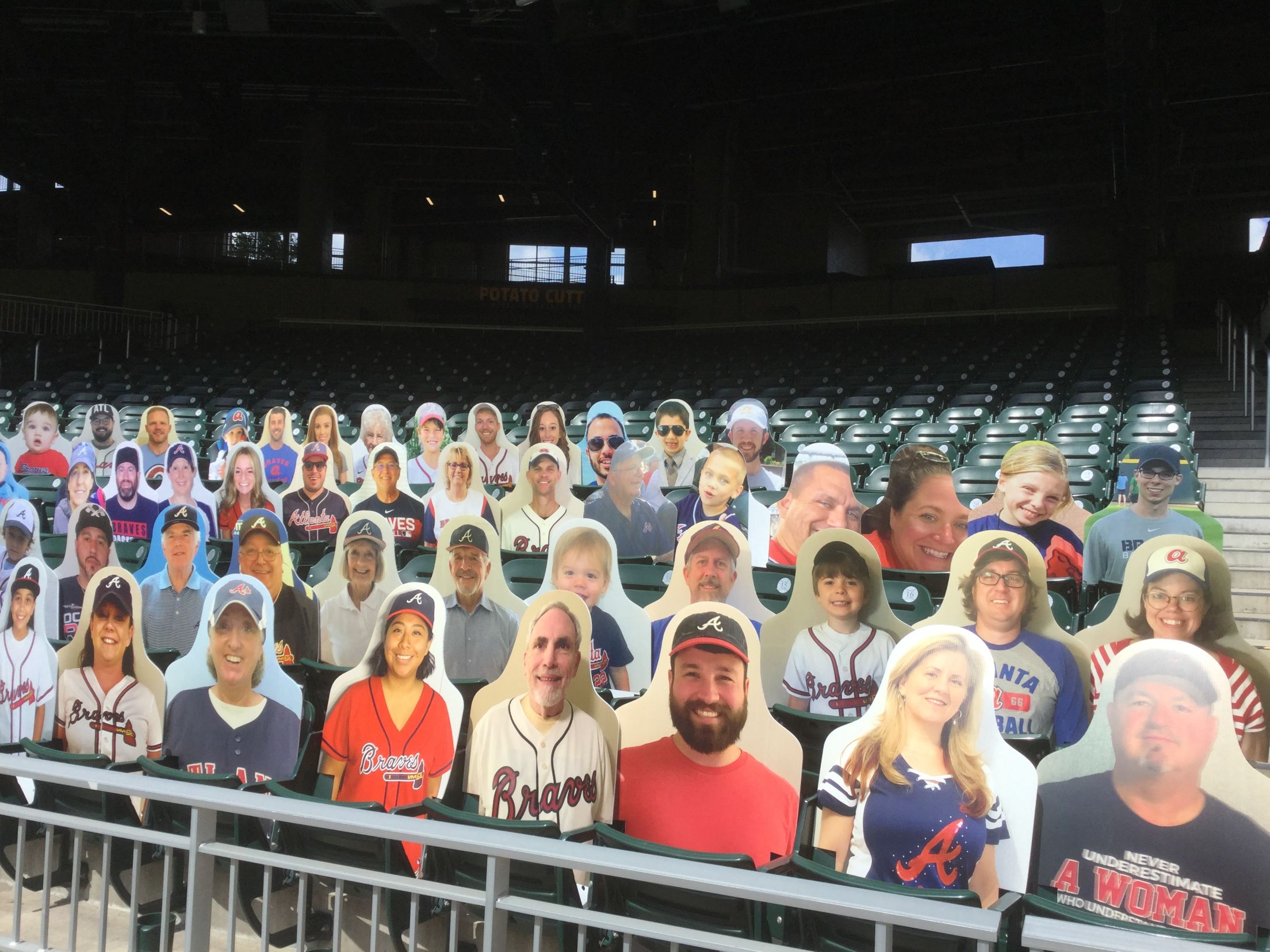 Braves Country Cutouts