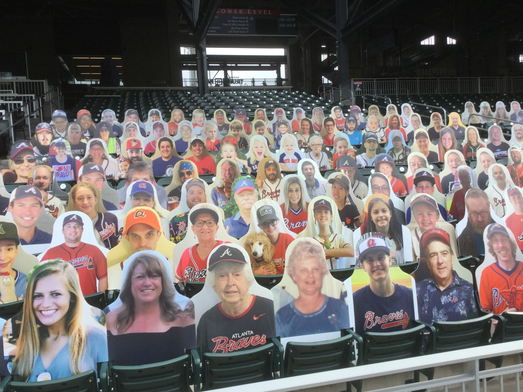 Braves Country Cutouts