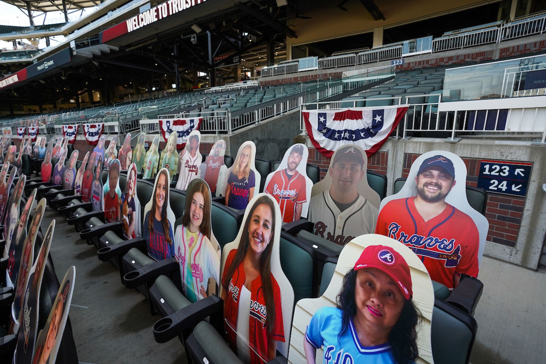 Braves Country Cutouts