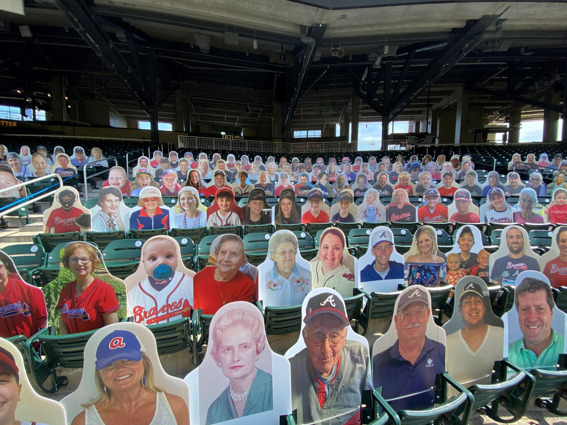 Braves Country Cutouts