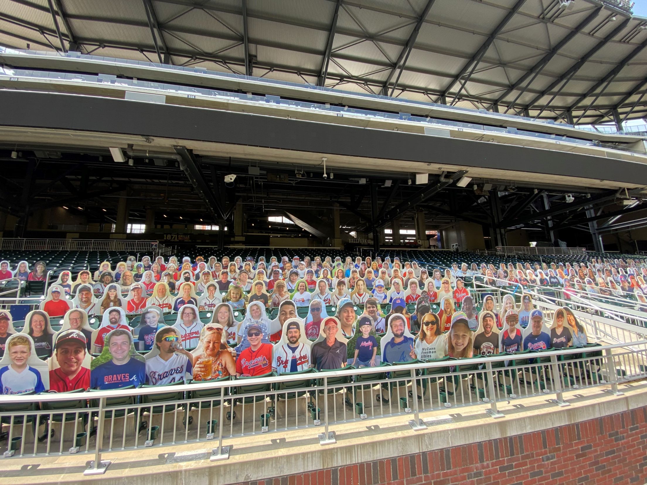 Braves Country Cutouts