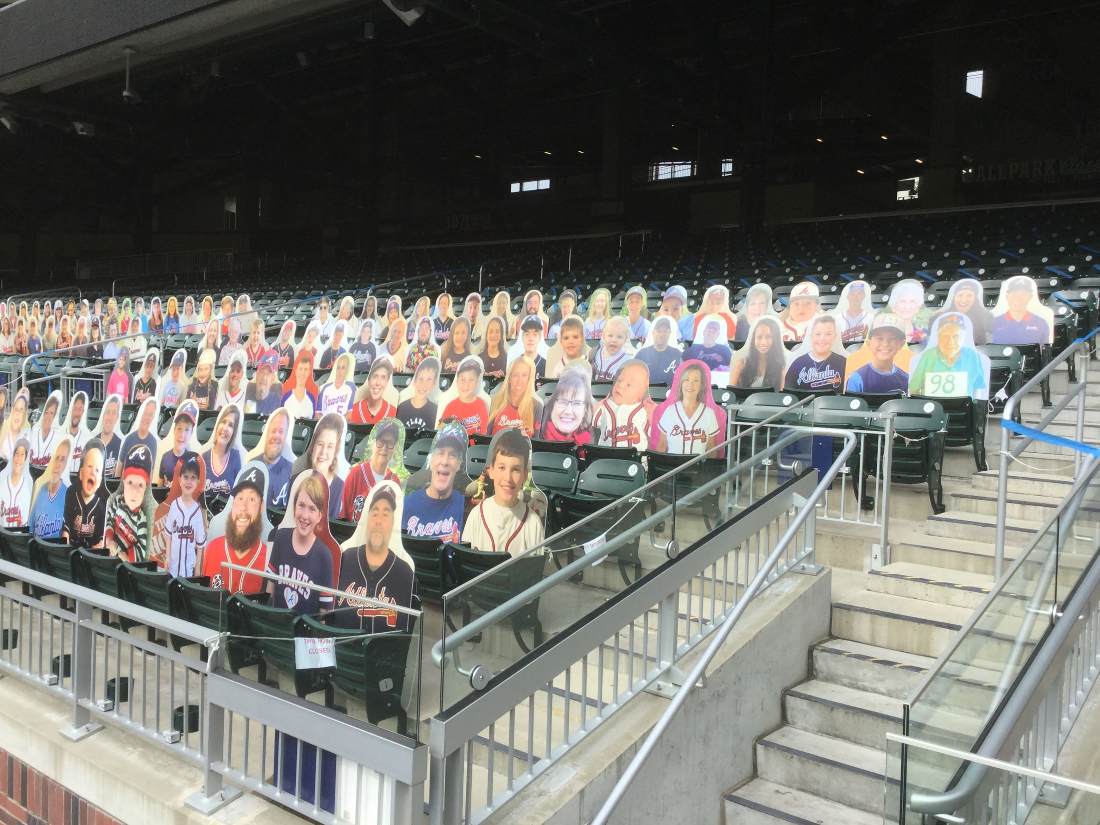 Braves Country Cutouts