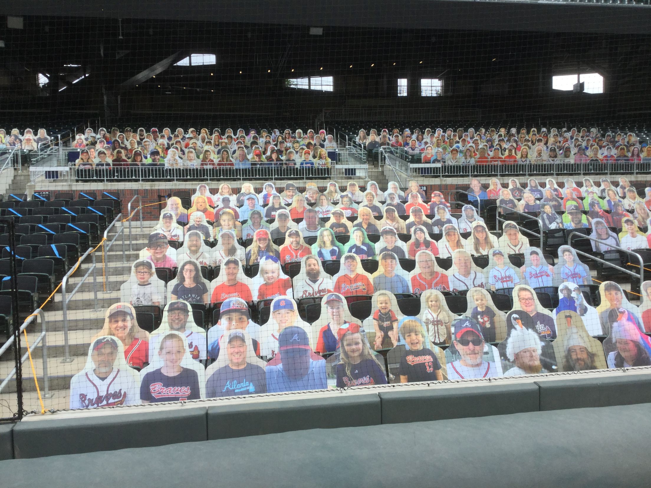 Braves Country Cutouts