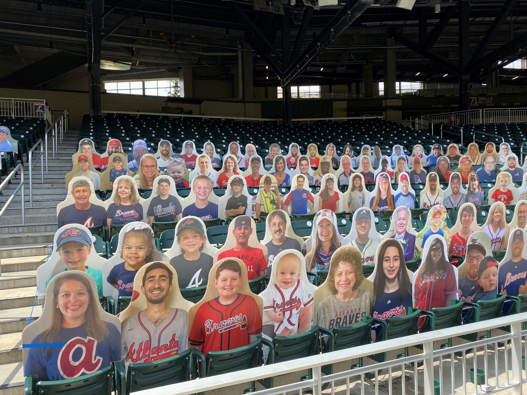 Braves Country Cutouts