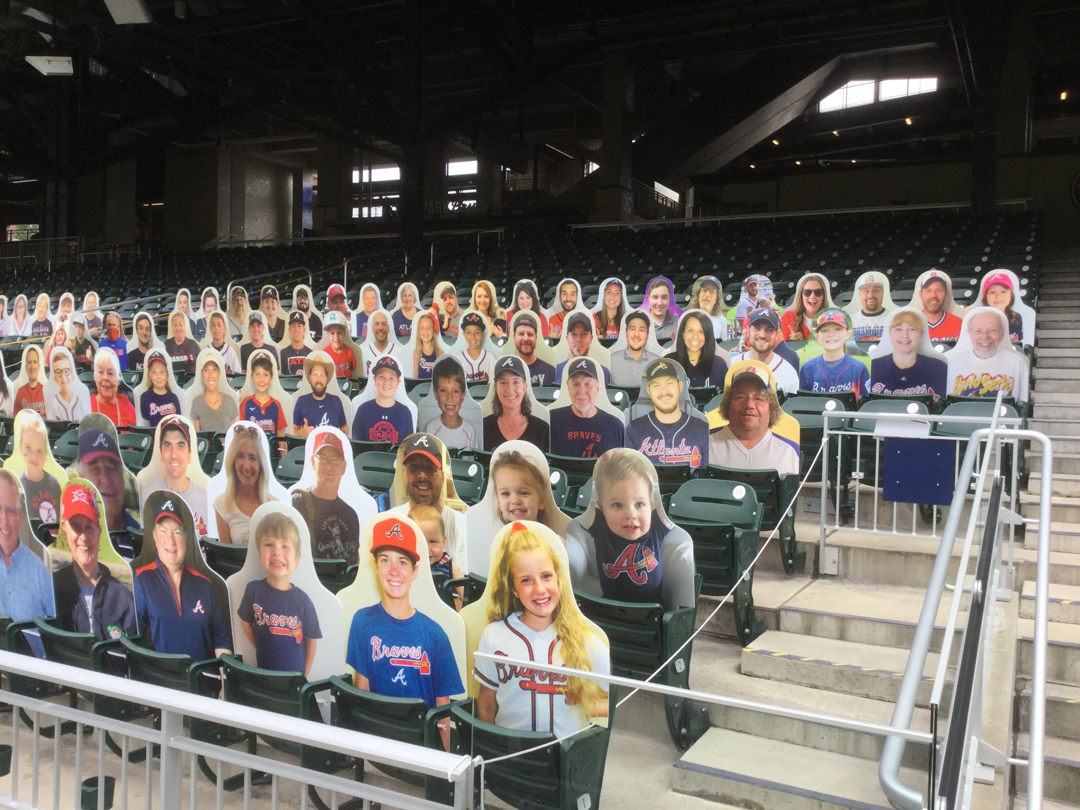 Braves Country Cutouts