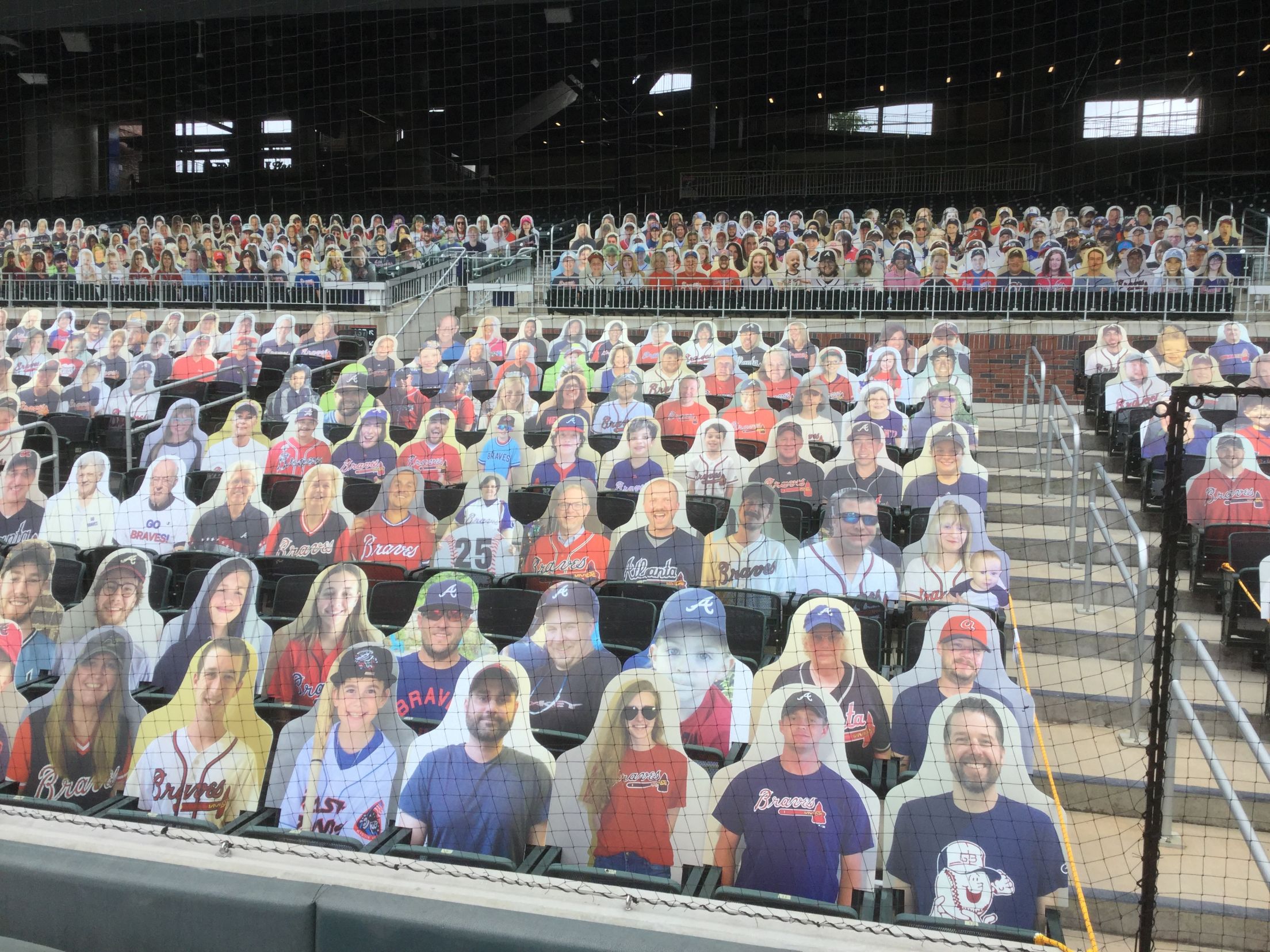 Braves Country Cutouts