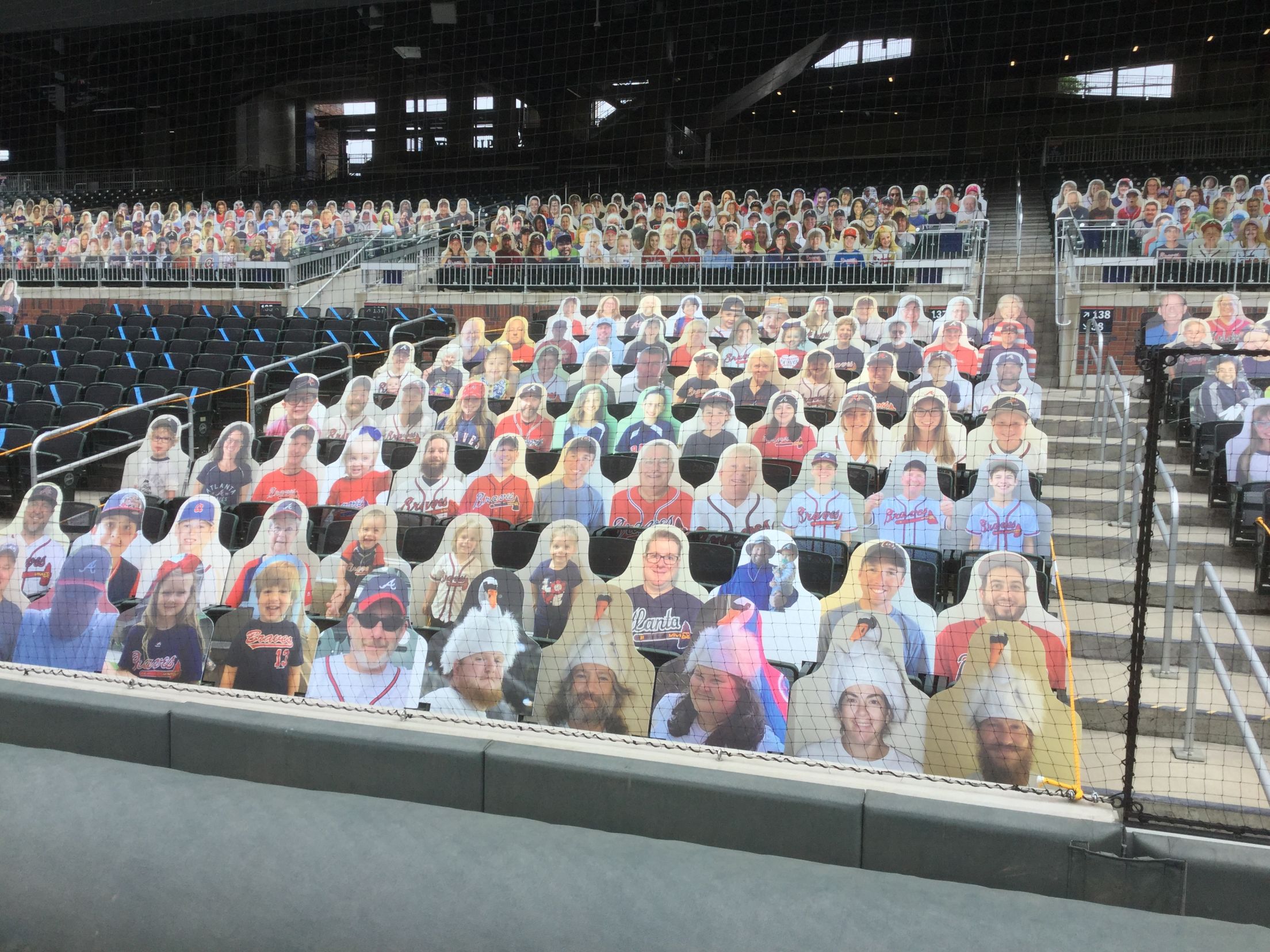 Braves Country Cutouts