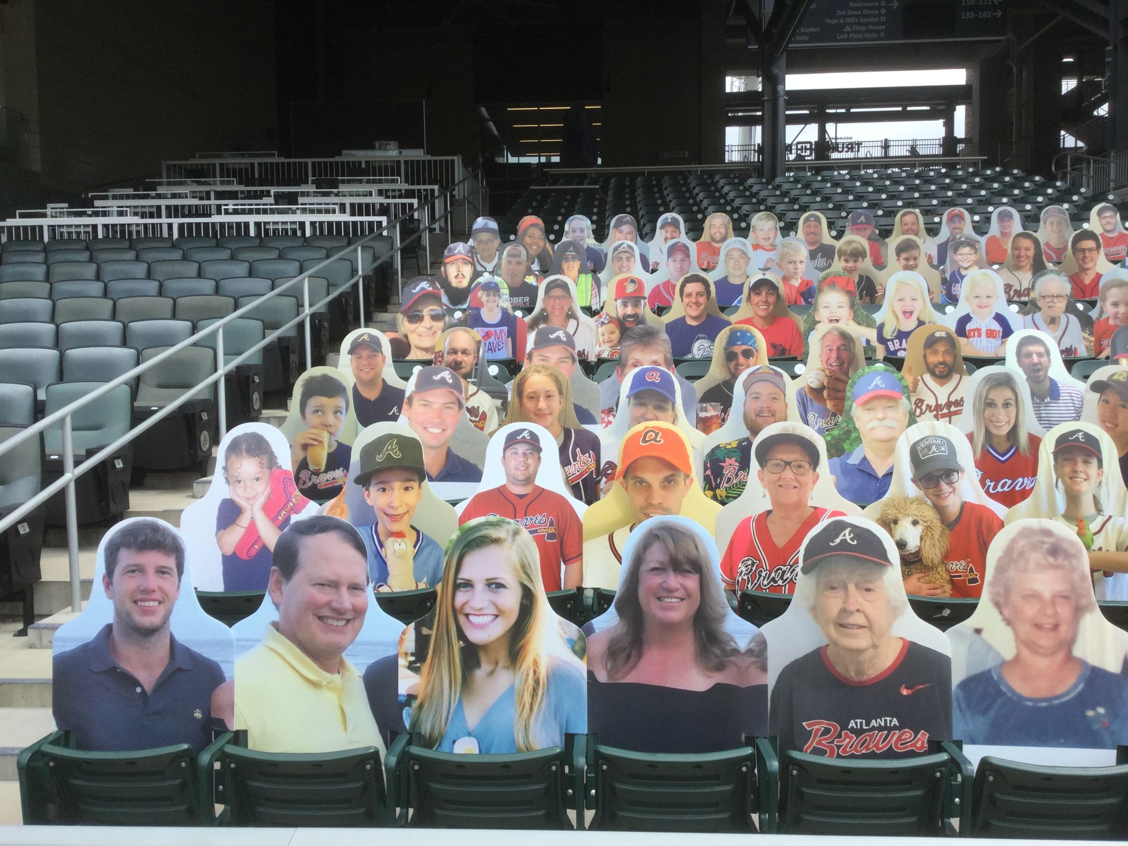 Braves Country Cutouts