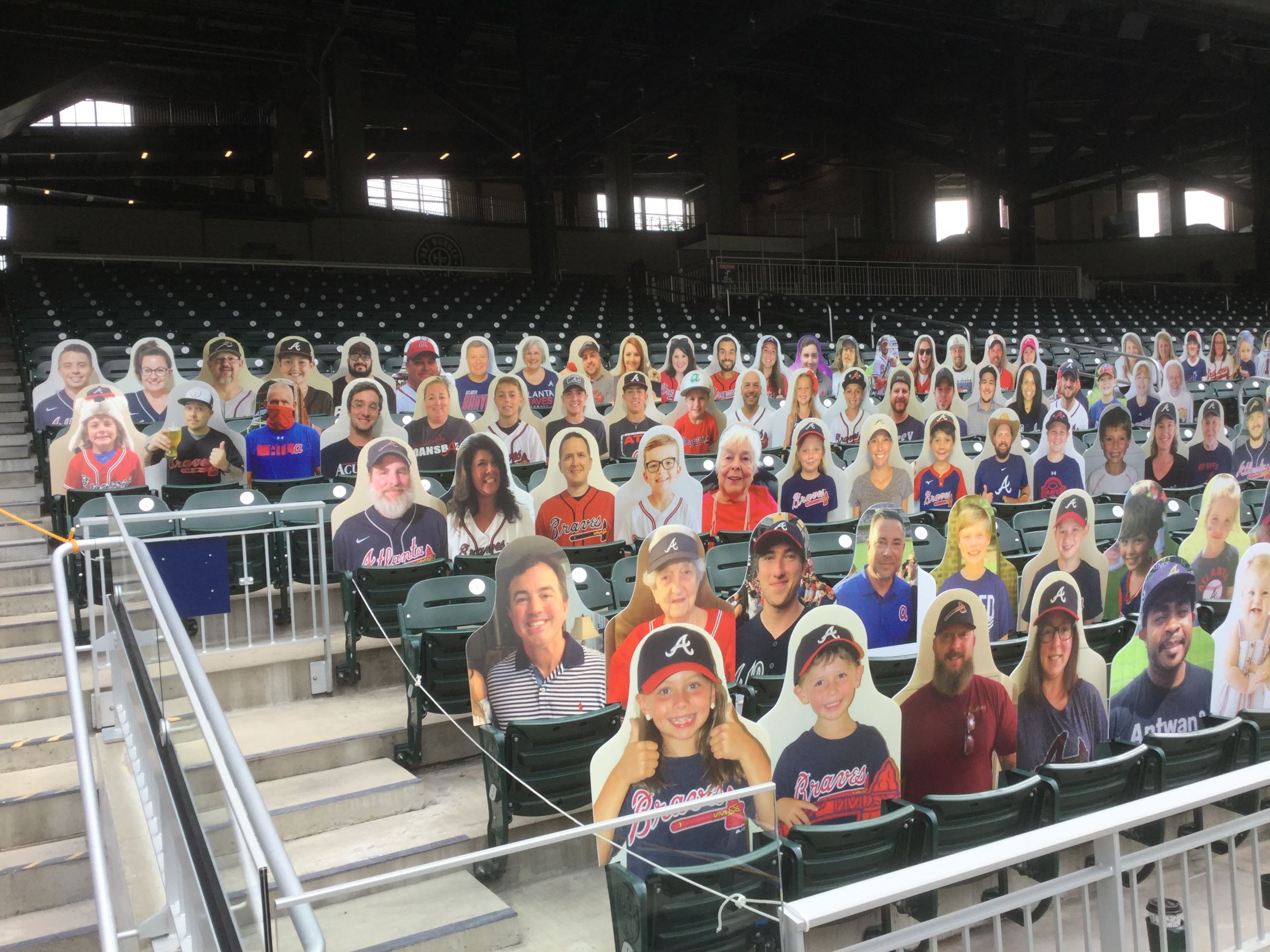 Braves Country Cutouts