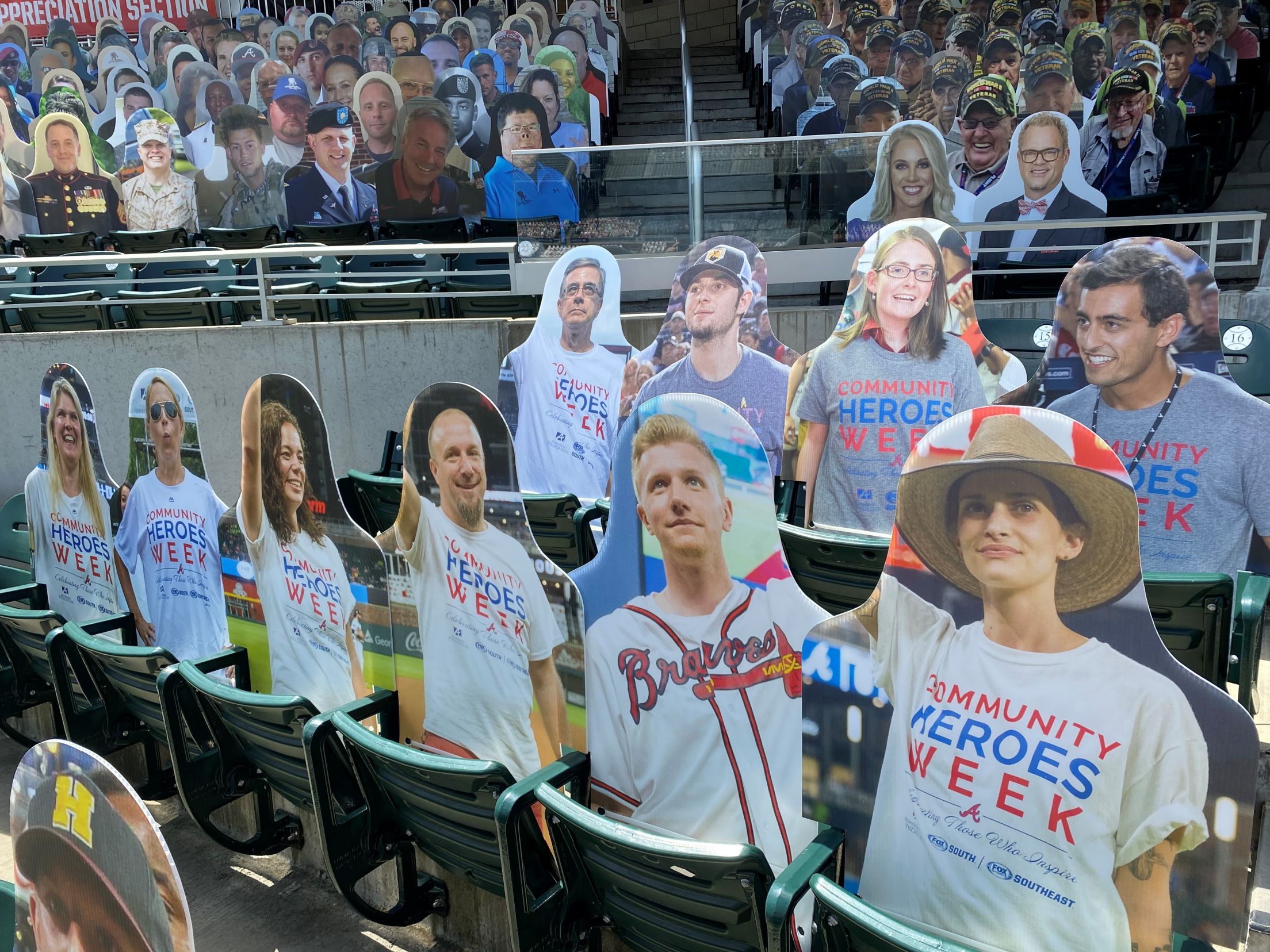 Braves Country Cutouts