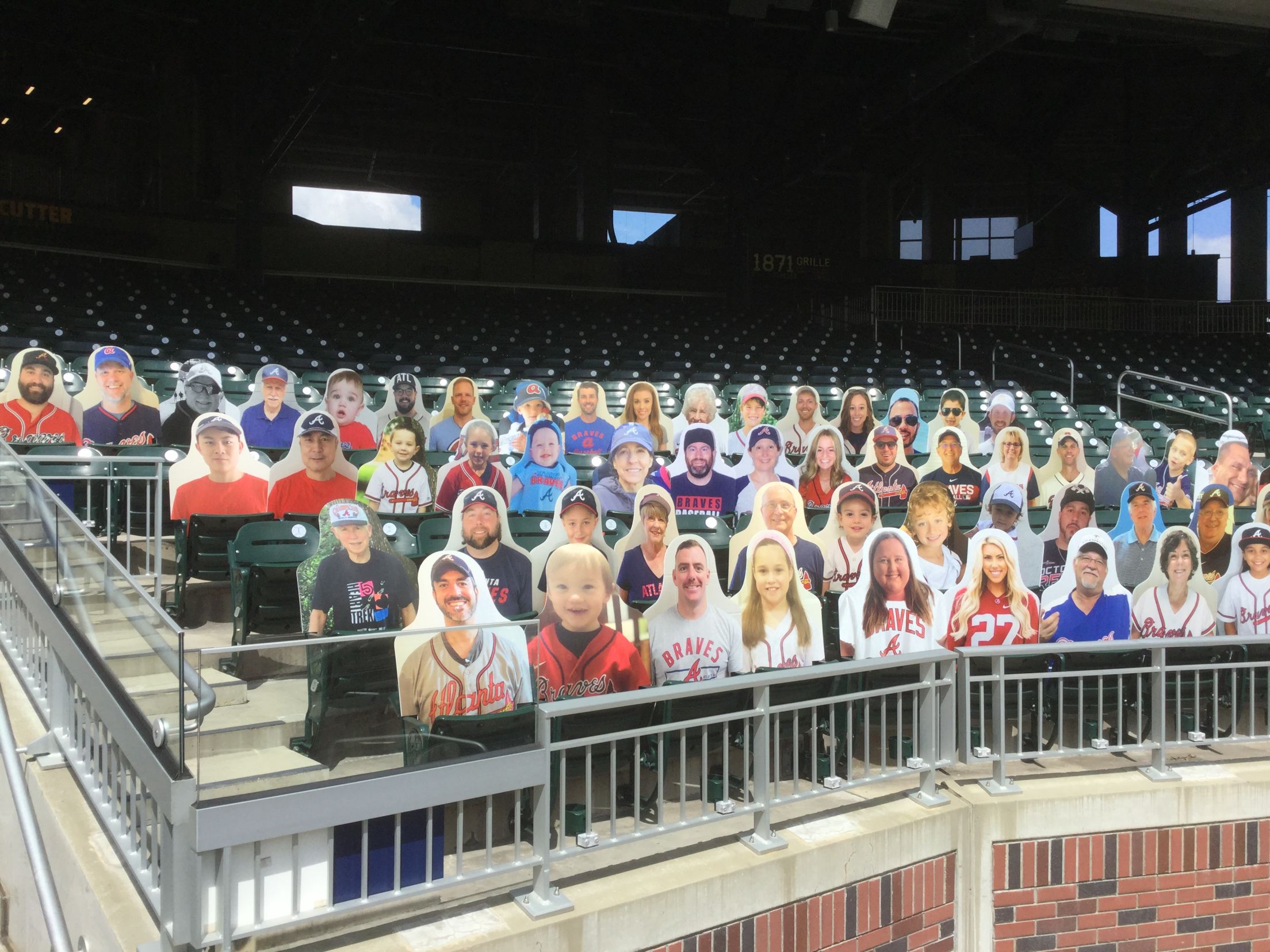 Braves Country Cutouts