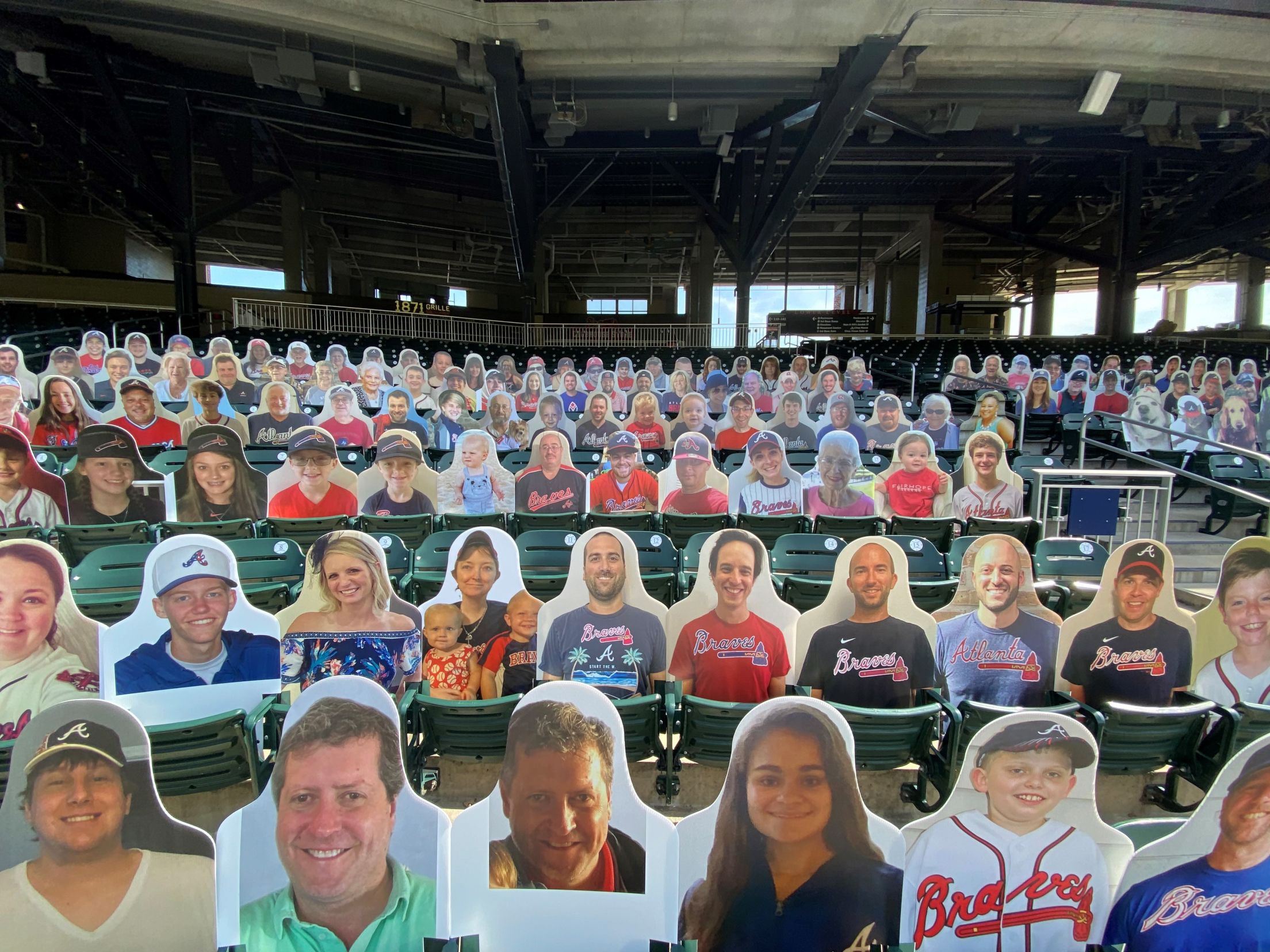 Braves Country Cutouts