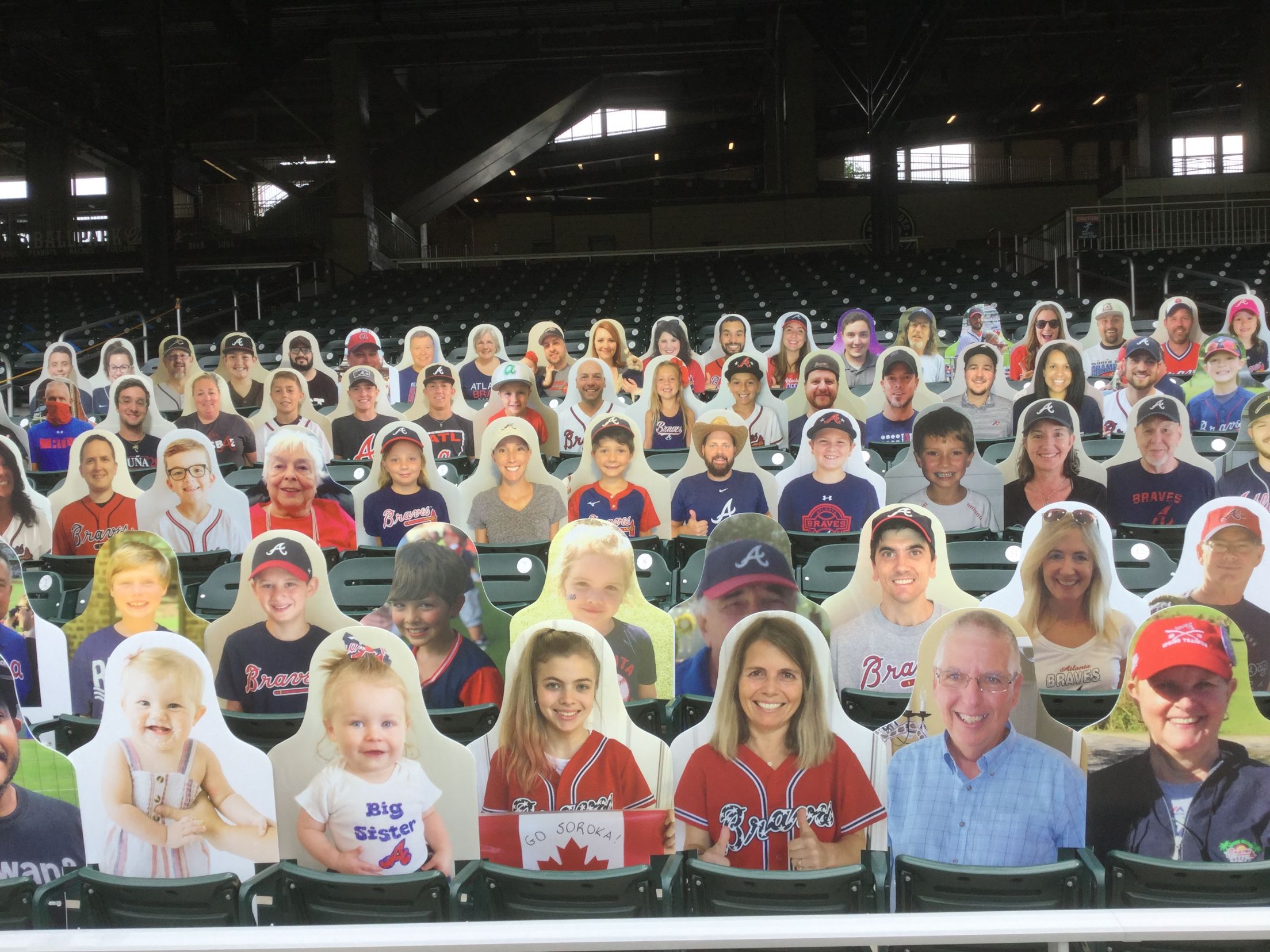 Braves Country Cutouts