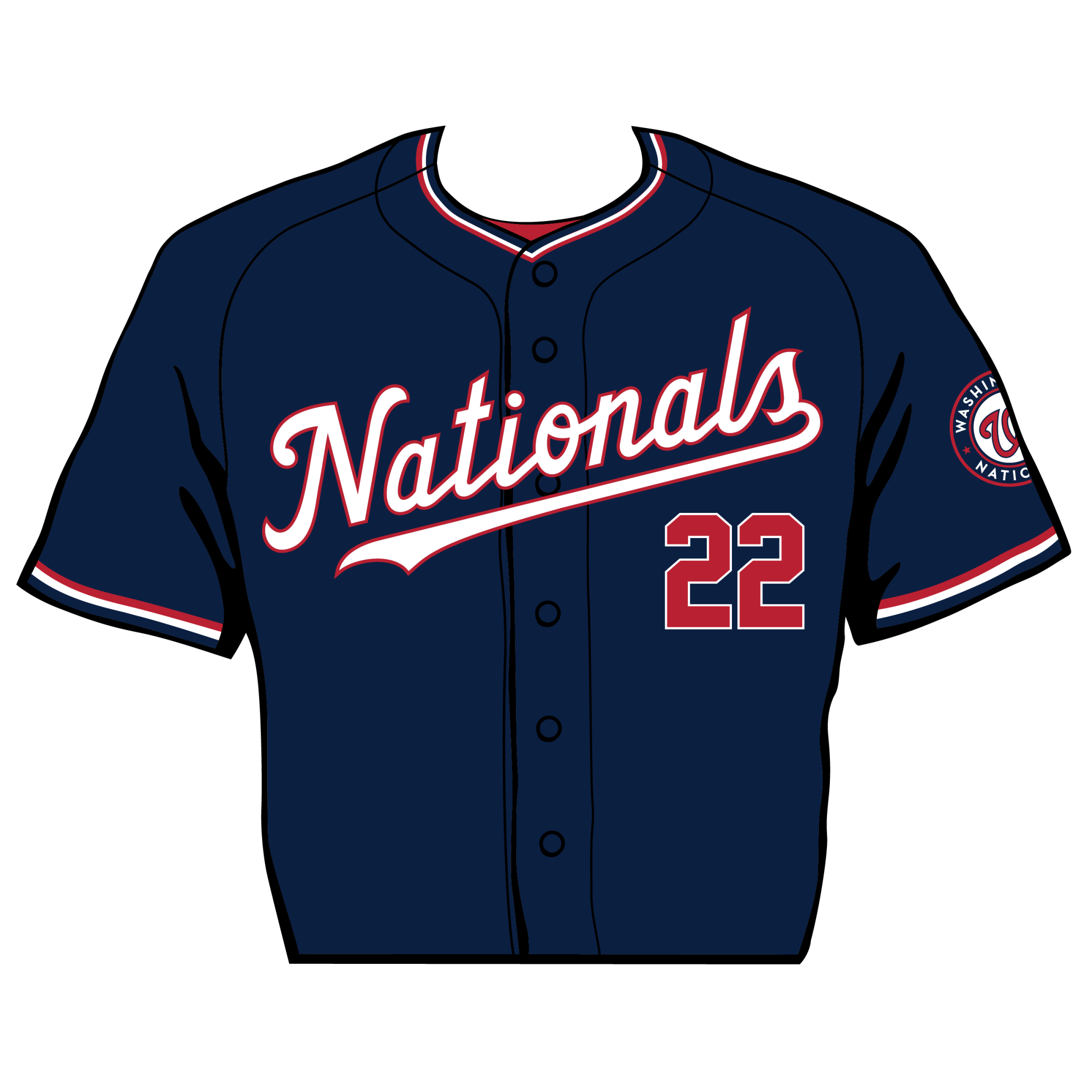 Nats Script Jersey