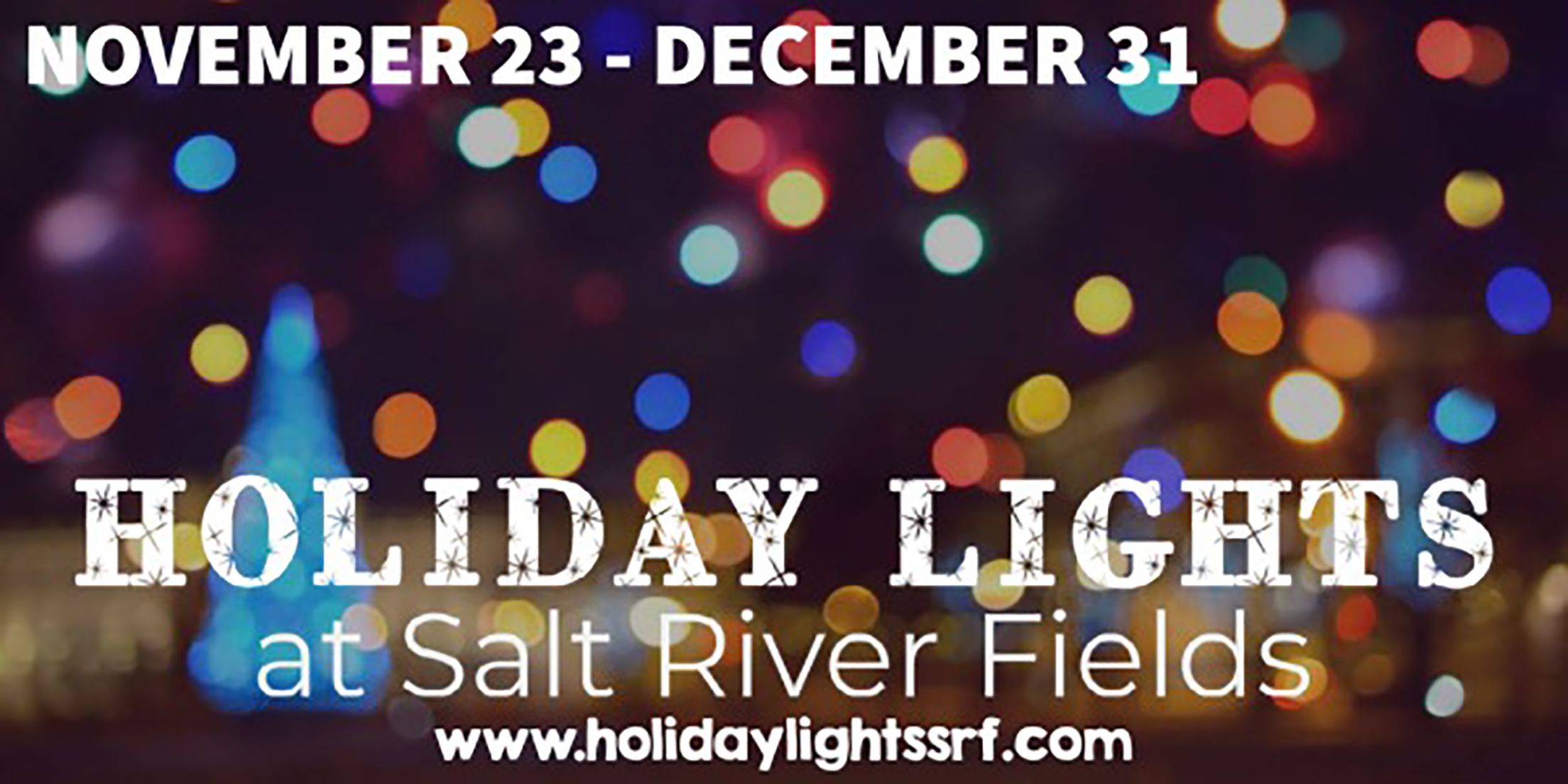 Holiday Lights at Salt River Fields